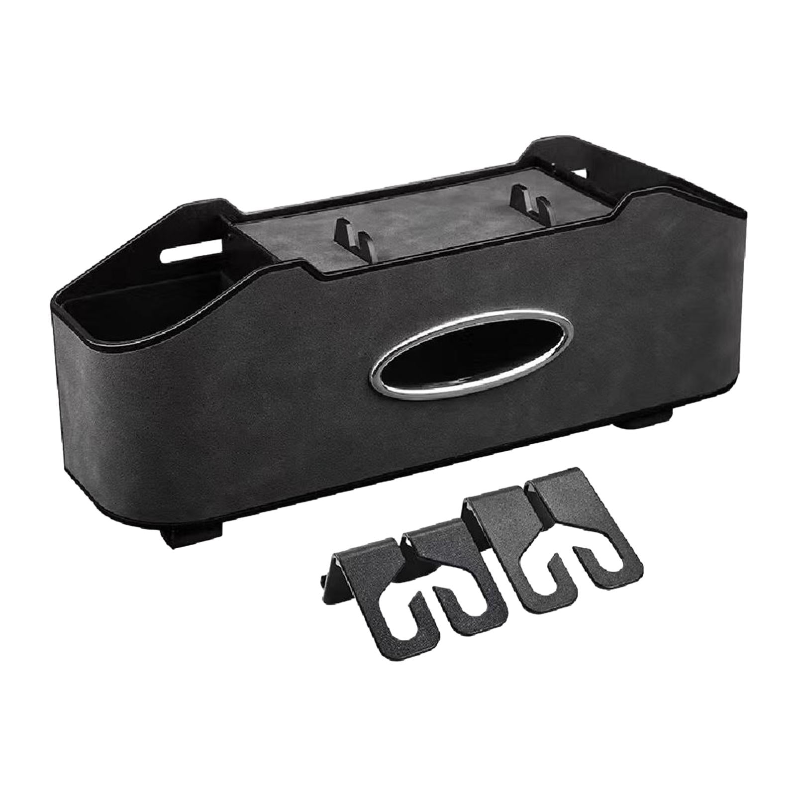 Car Back Seat Headrest Hanging Storage Box Car Travel Accessories Cup Holder