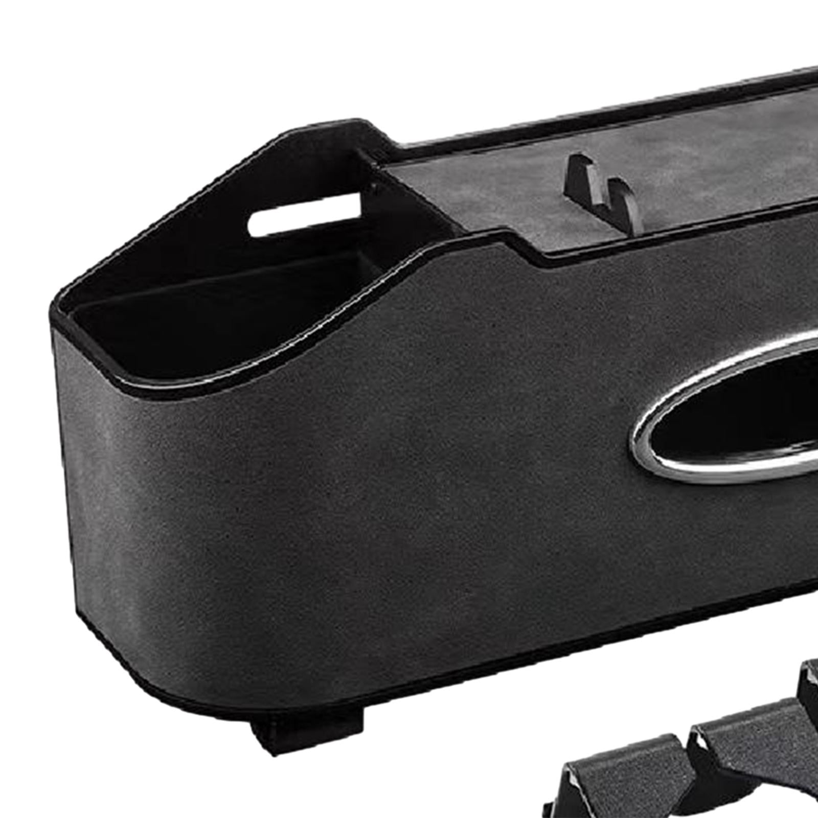 Car Back Seat Headrest Hanging Storage Box Car Travel Accessories Cup Holder