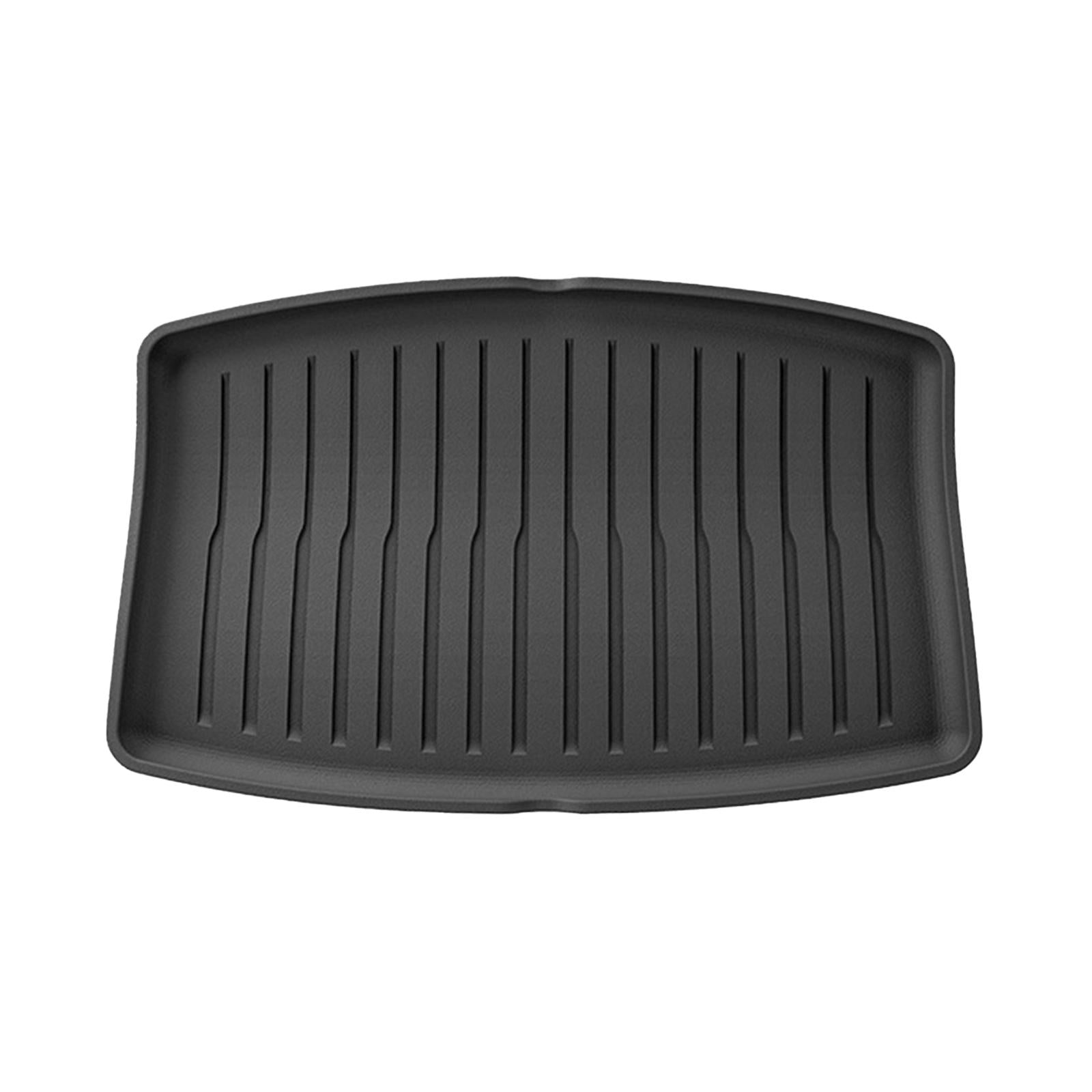 Trunk Mat Replacement Waterproof Trunk Liner Black Color Accessories Durable 62x39cm