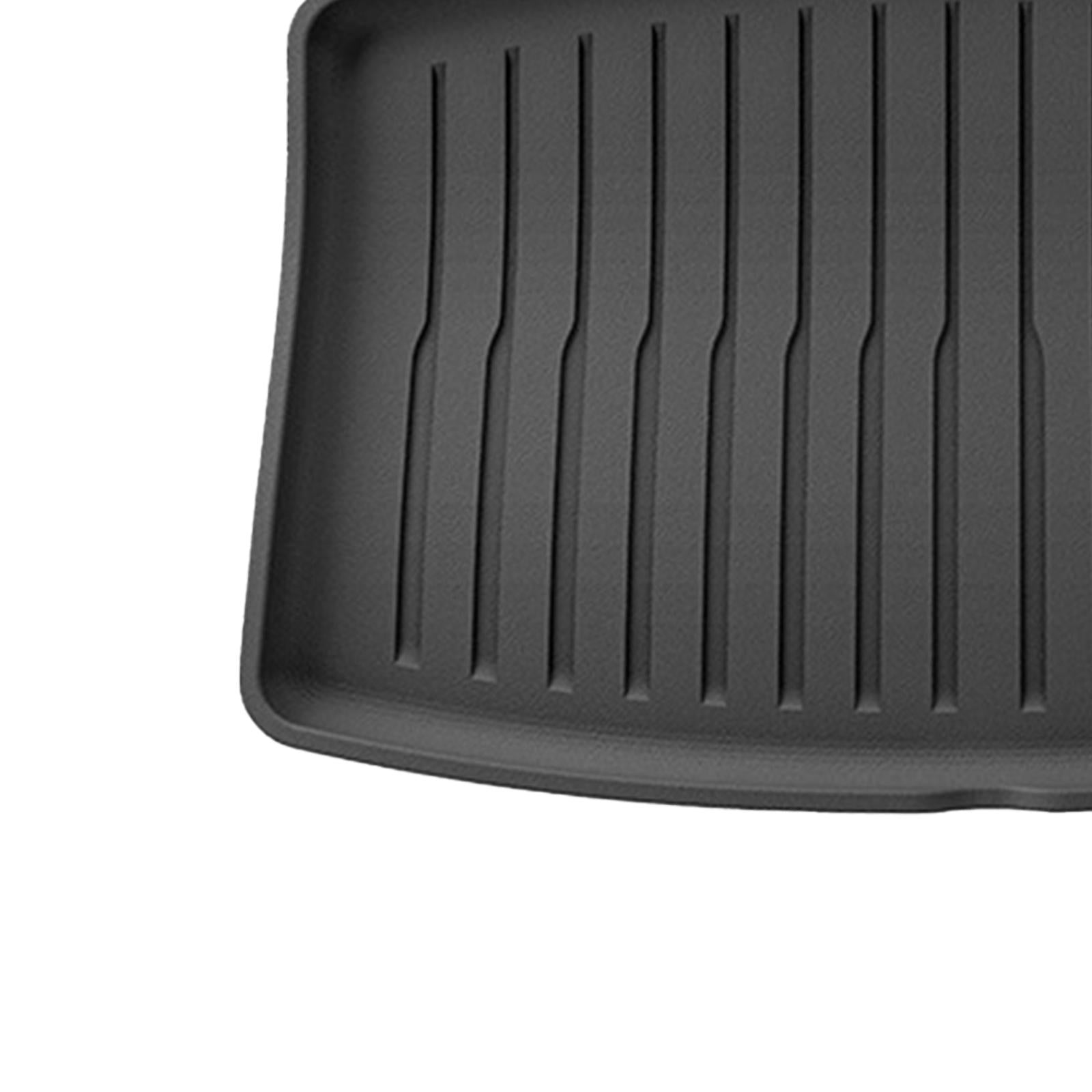 Trunk Mat Replacement Waterproof Trunk Liner Black Color Accessories Durable 62x39cm