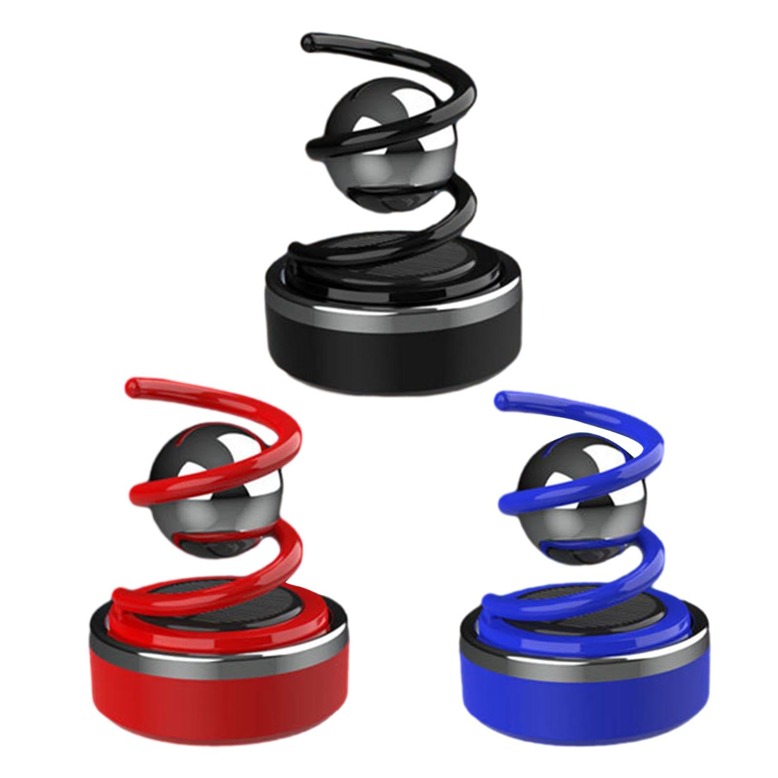 Solar Car Diffuser Car Essential Oil Diffuser for Shelf Balcony Bedroom Black
