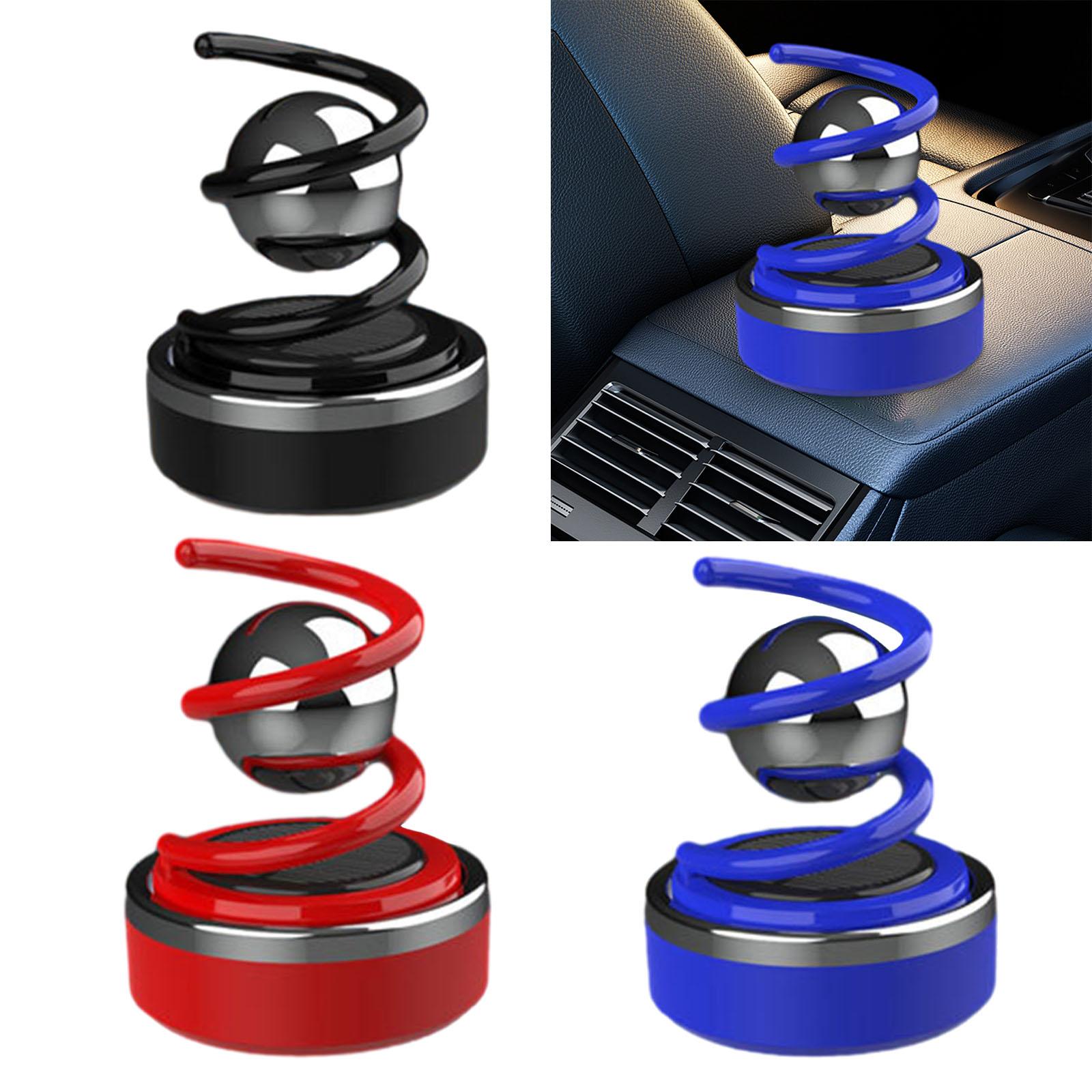 Solar Car Diffuser Car Essential Oil Diffuser for Shelf Balcony Bedroom Black