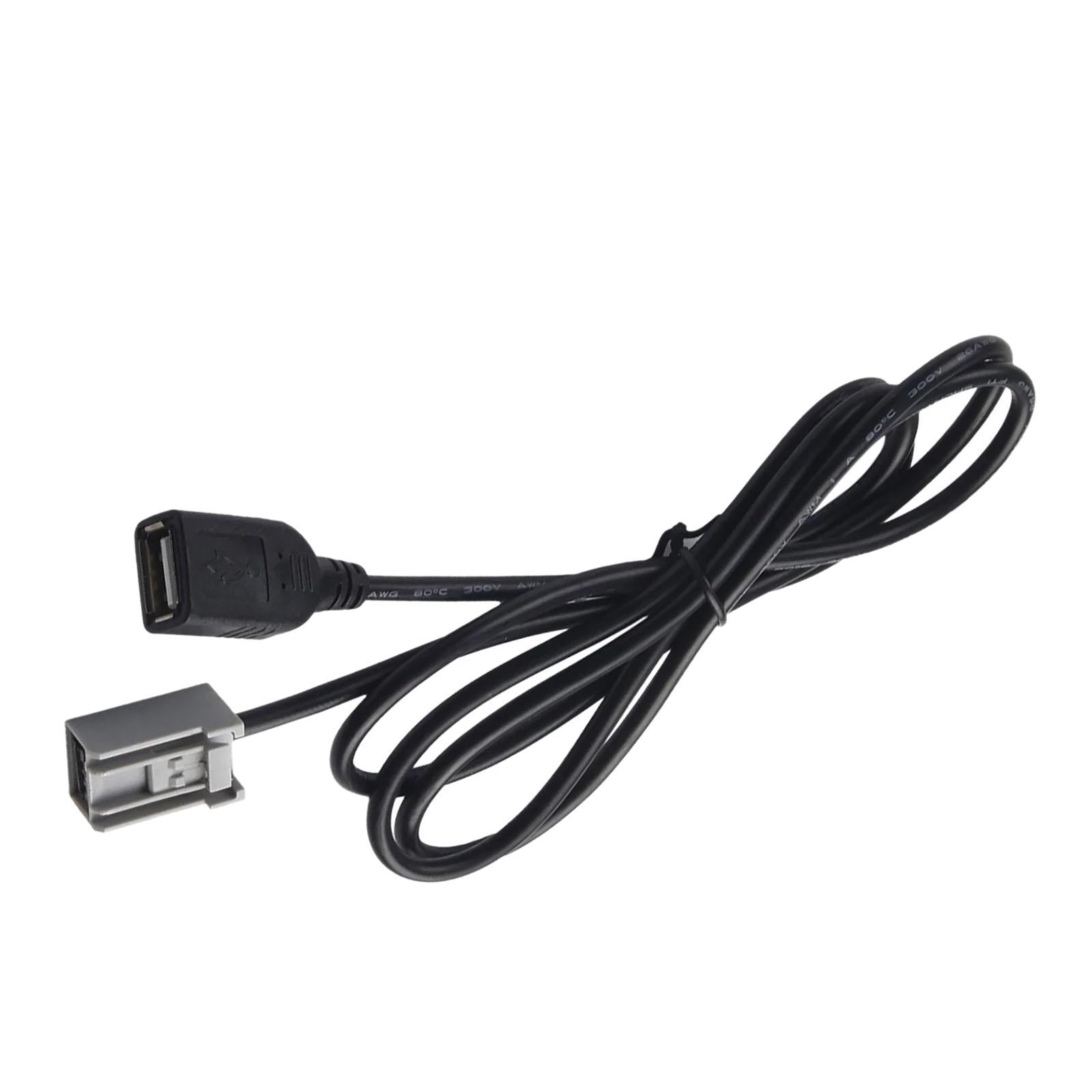 Car USB AUX Cable Adapter for Honda Civic Jazz CR-V Accord Odyssey 2008-2013
