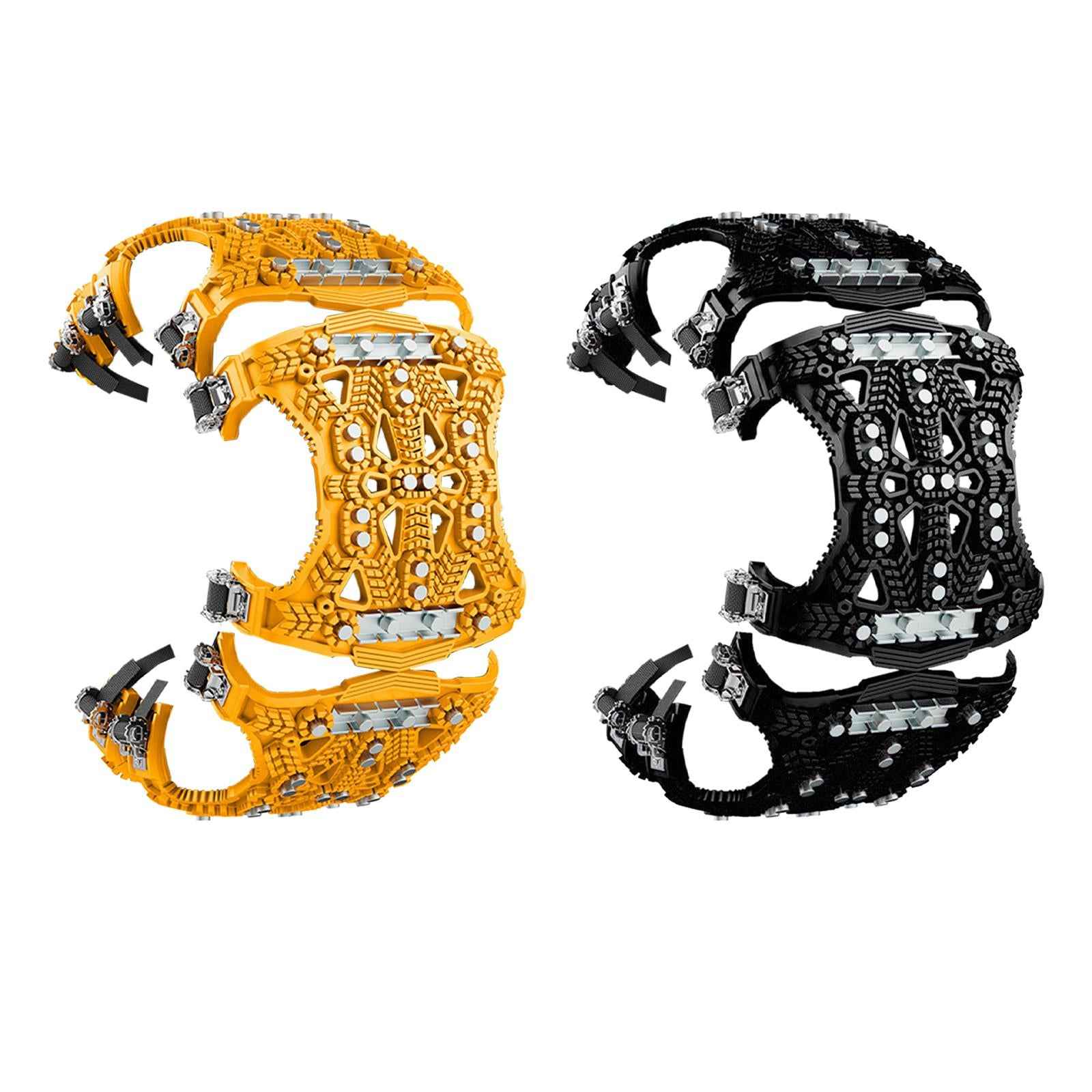 Car Tyres Anti Slip Snow Chain Anti Skid for Downhill Survival Traction Yellow