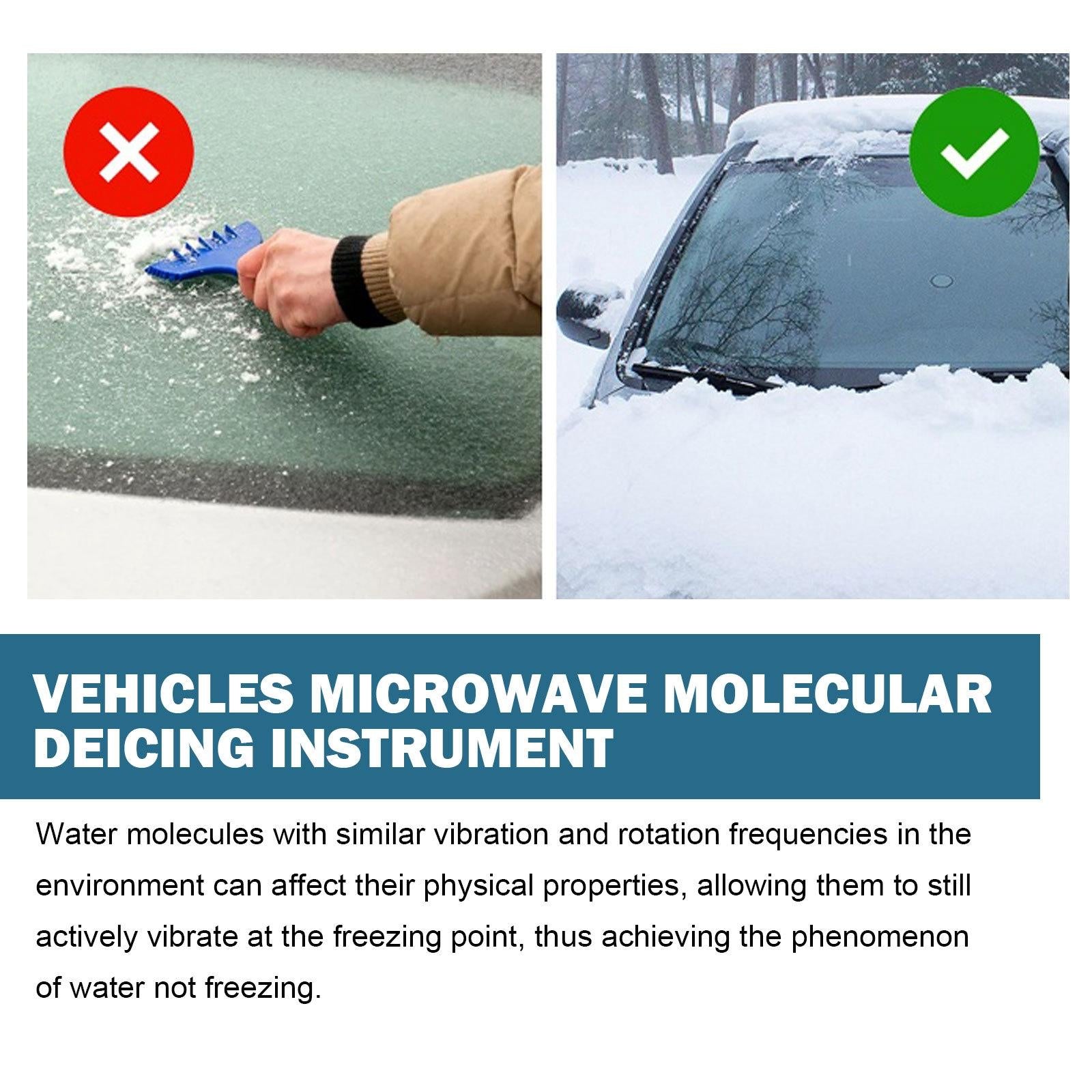 Car Air Freshener Vehicle Mounted Microwave Molecular Deicer for Office