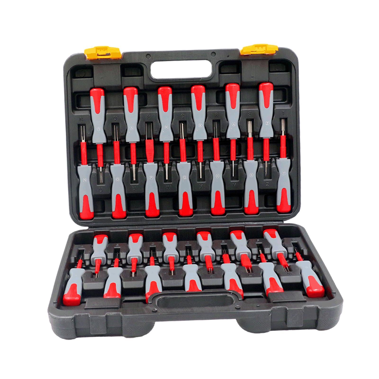 26Pcs Car Terminal Removal Tool Kit Puller Tool Kit Electrical Removal Tools