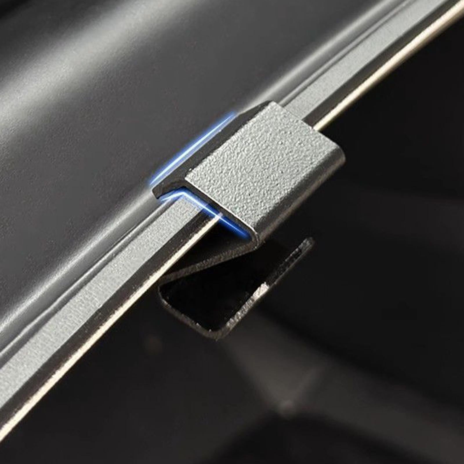 2Pcs Aluminum Passenger Seat Glove Box Hooks Bag Hanger for Byd Dolphin