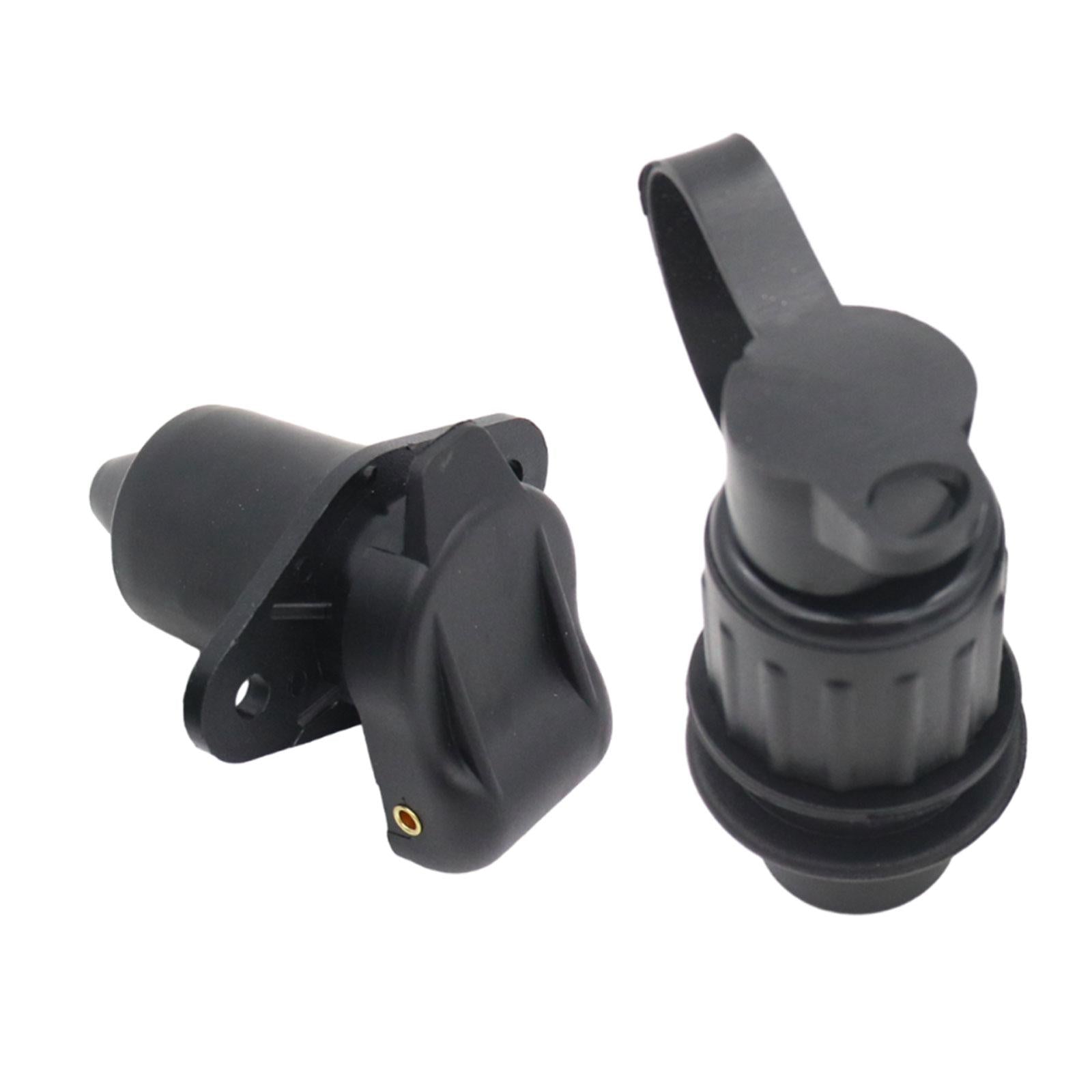 3 Pin 12V Trailer Plug Adapter for Professional Convenient Installation