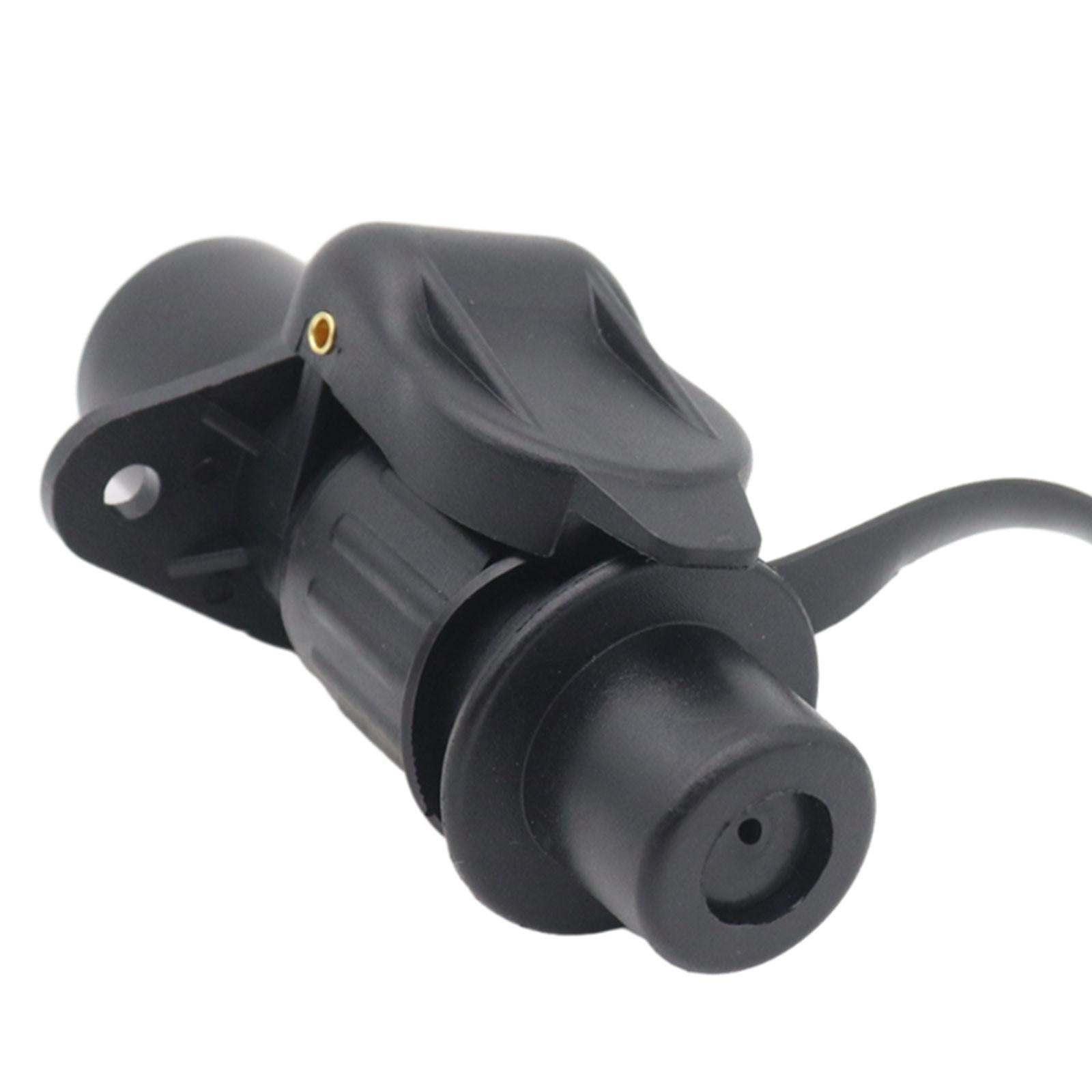 3 Pin 12V Trailer Plug Adapter for Professional Convenient Installation