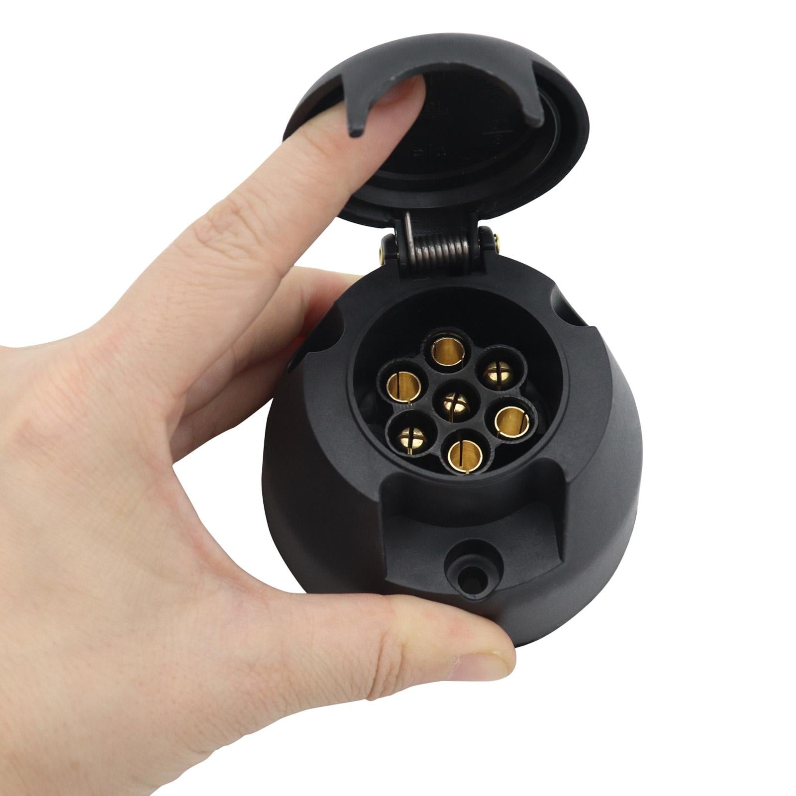 12V Trailer Signal Light Plug Connector Premium for Cars Truck
