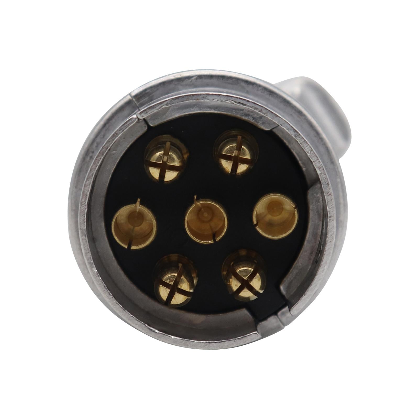 7 Pin Trailer Plug Socket for Direct Replacement Durable Easily Install