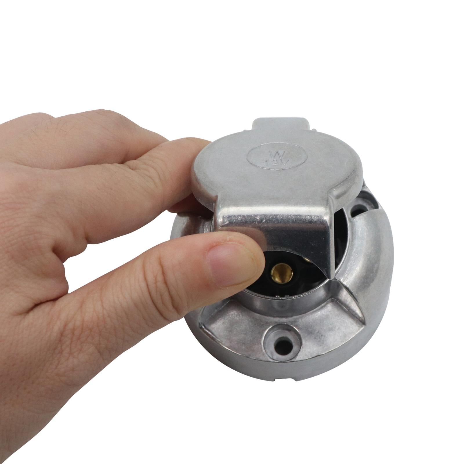 7 Pin Trailer Plug Socket for Direct Replacement Durable Easily Install