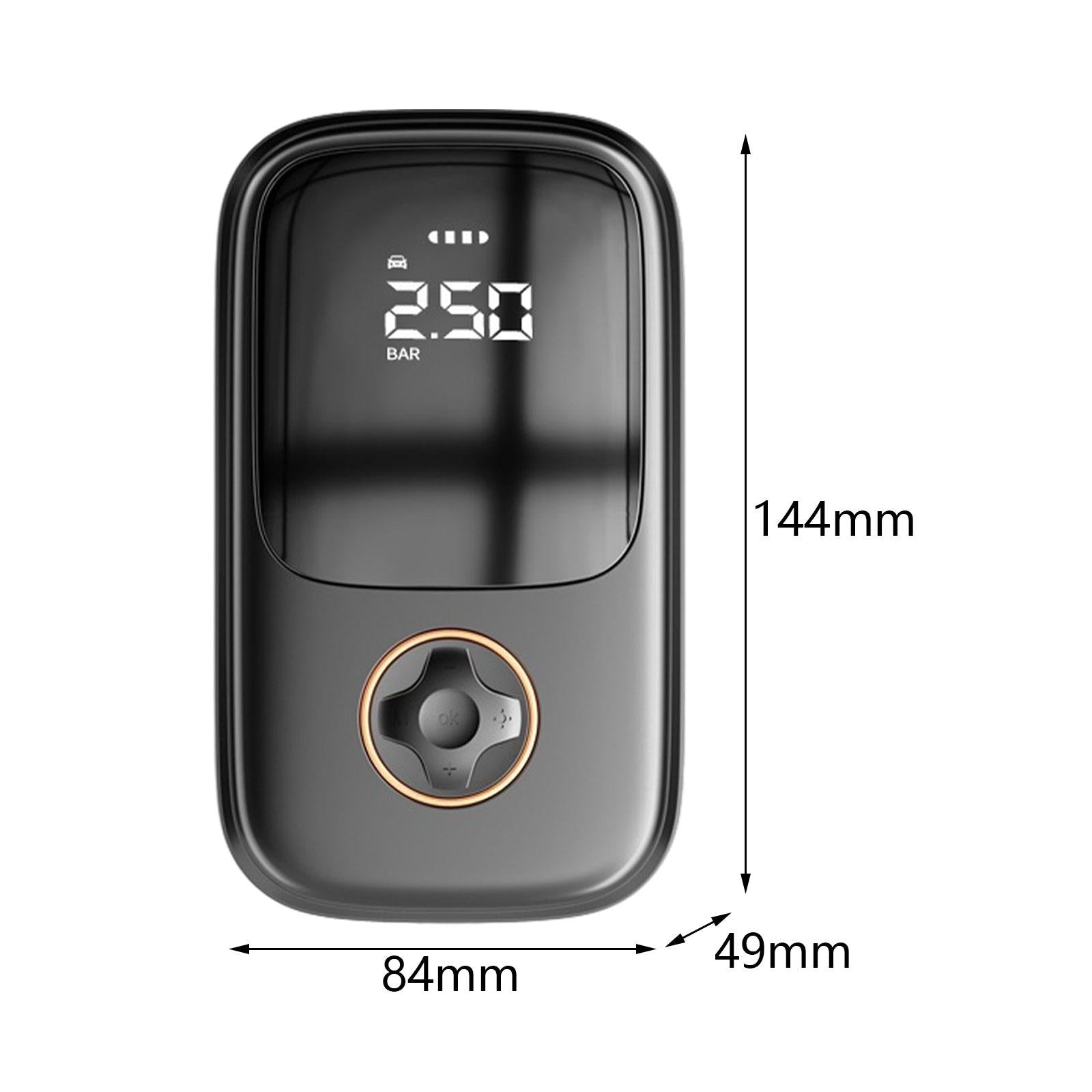 Portable Tire Inflator Car Tire Pump for Volleyball Basketball Car Tire