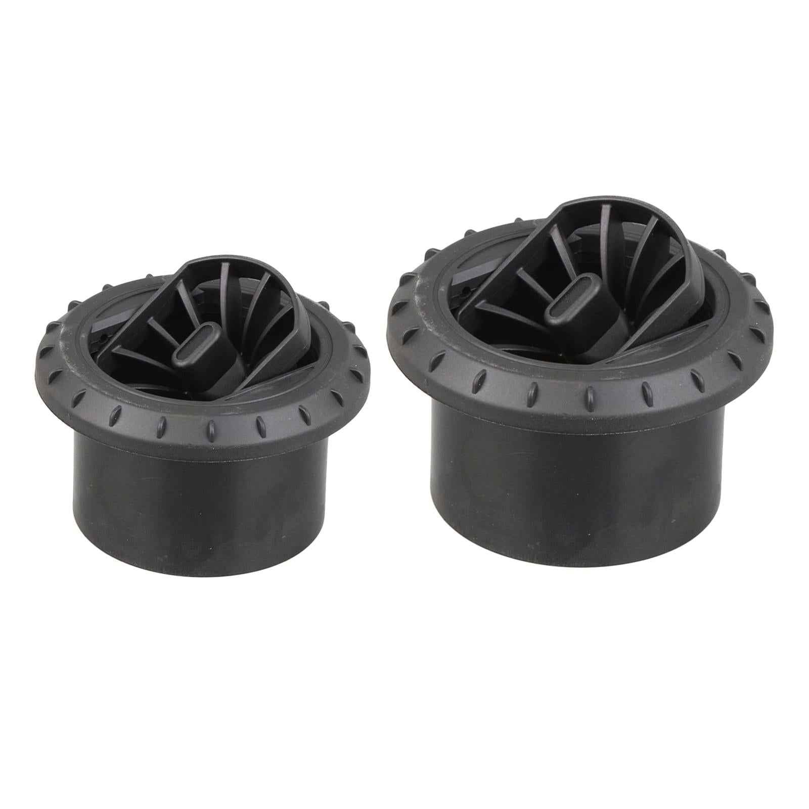 Car Heater Ducting Warm Air Vent Outlet Lightweight Adjustable Durable Round 75mm