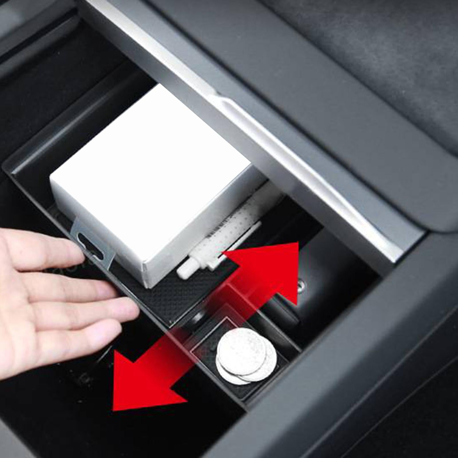 Center Console Organizer Tray Easy Installation for Tesla Model 3 23-24