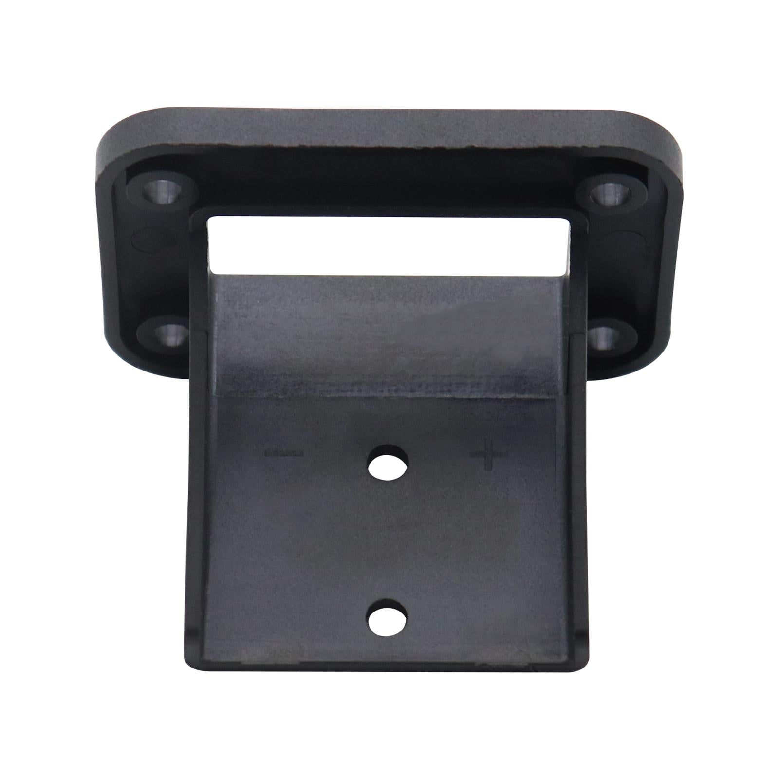 Flush Mount Bracket Panel Cover Panel Black Plug Mounting Panel with Cover