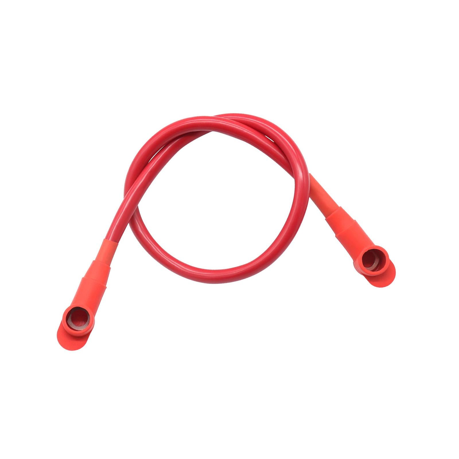 Automotive 4 AWG Battery Cable 3/8in Lugs for Marine RV Multifunctional Red