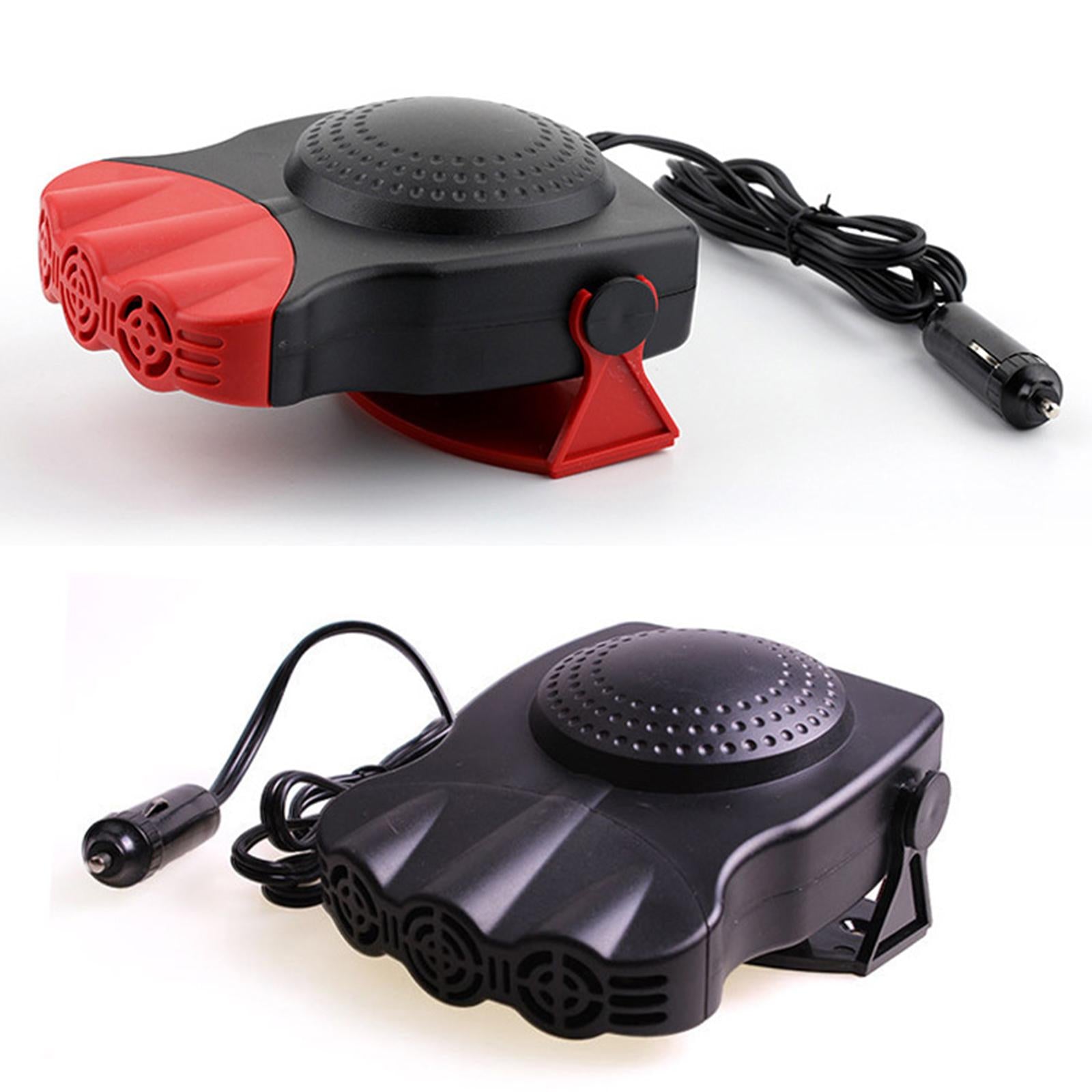 Auto Heater Portable Fast Heating 150W 2 Modes Windshield Defogging Demister Red 12V