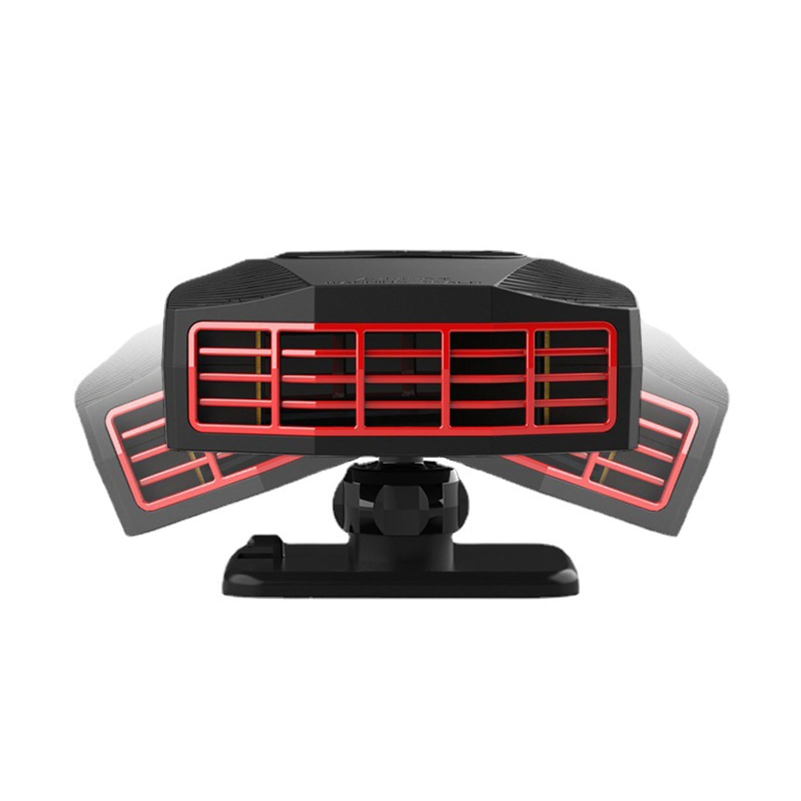 Car Heater Fan Low Noise Windscreen Defogger for Automobile Truck Taxis Yellow