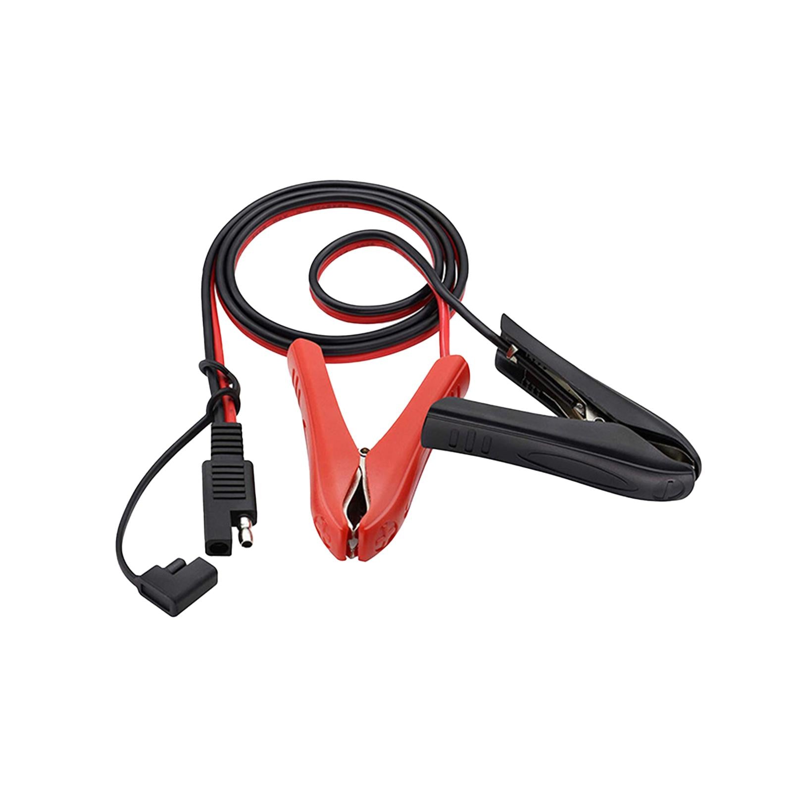 SAE to Alligator Clip Power Cord Connector Cord for Auto Boat Motorbike