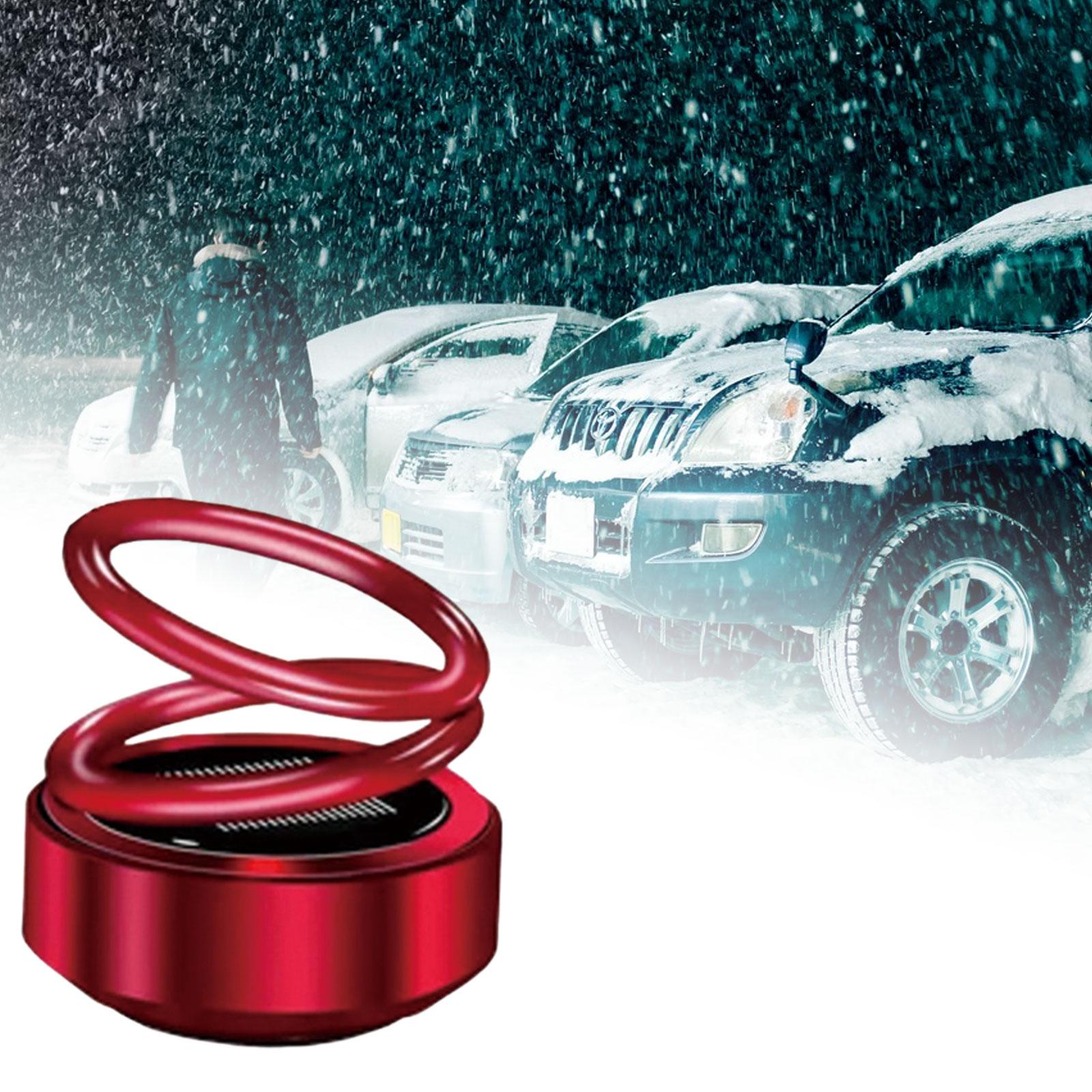 Car Deicer Device Solar Powered Winter Accessory Car Snow Removal Instrument