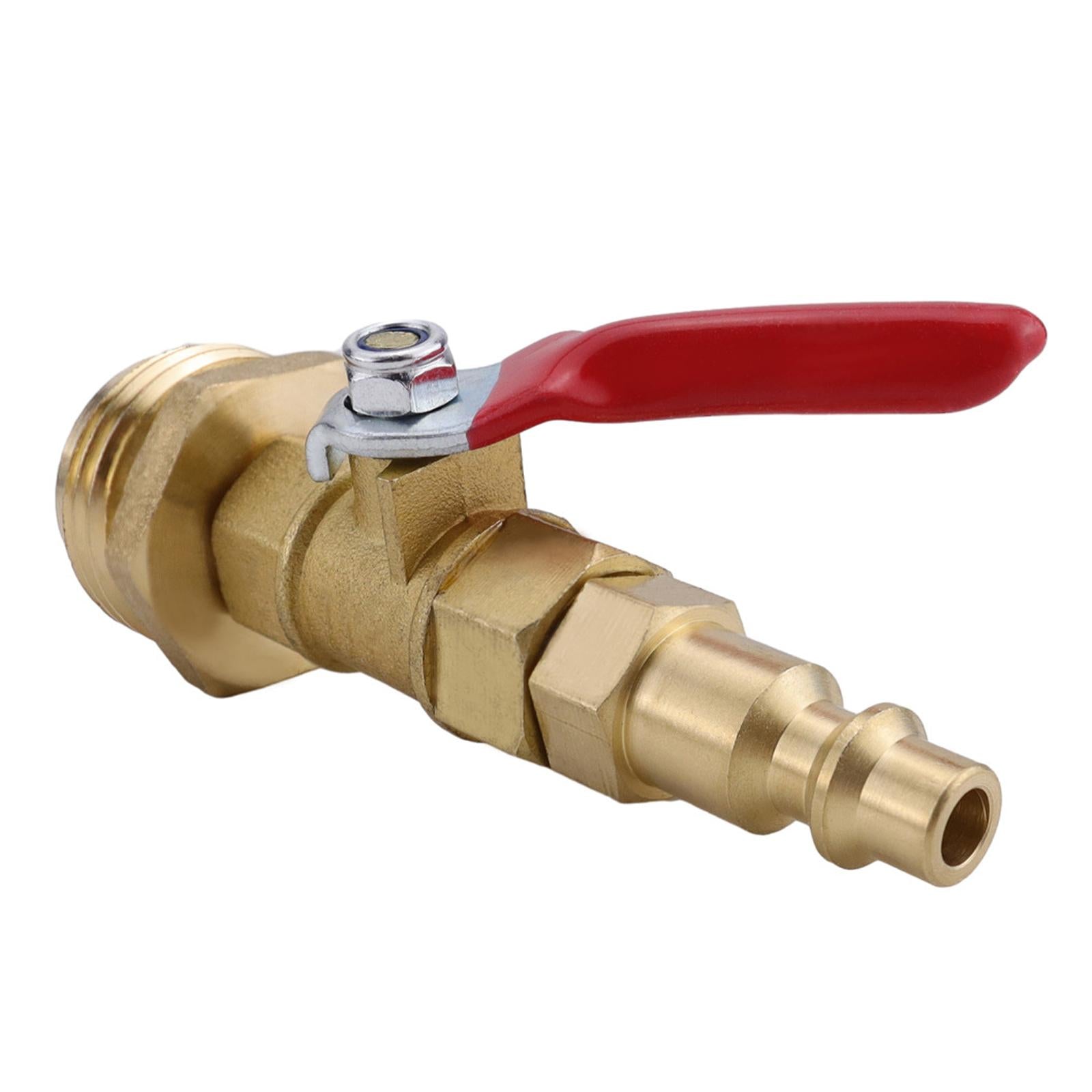 RV Winterize Blowout Adapter Kit 1/4'' Male Quick Plug for Trailer Boat