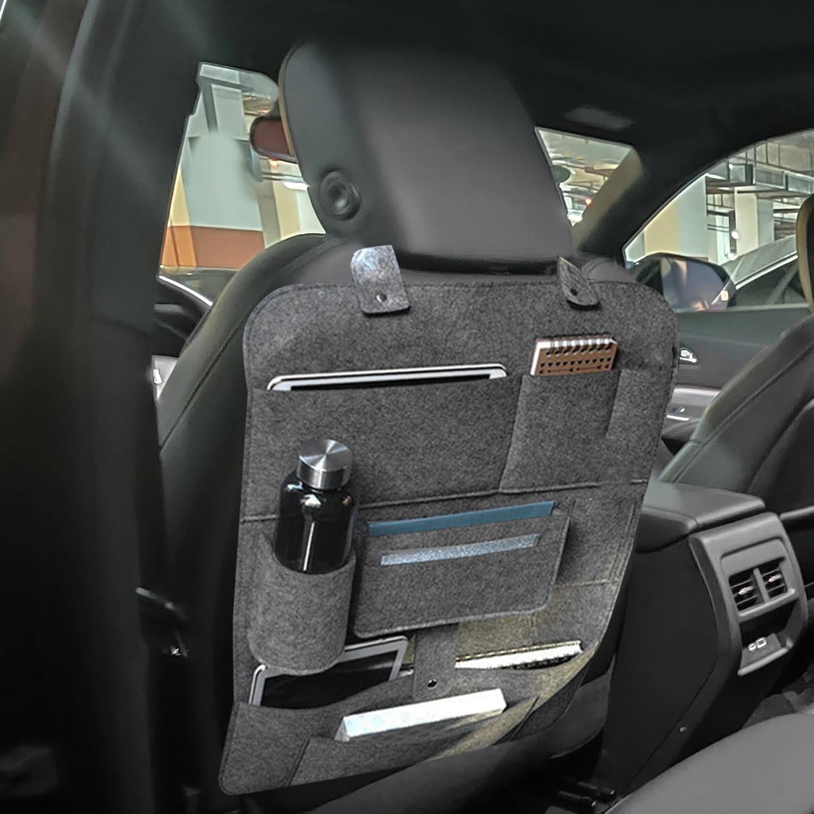 Car Seat Back Organizer Tidy Pouch Interior Accessories Backseat Storage Bag