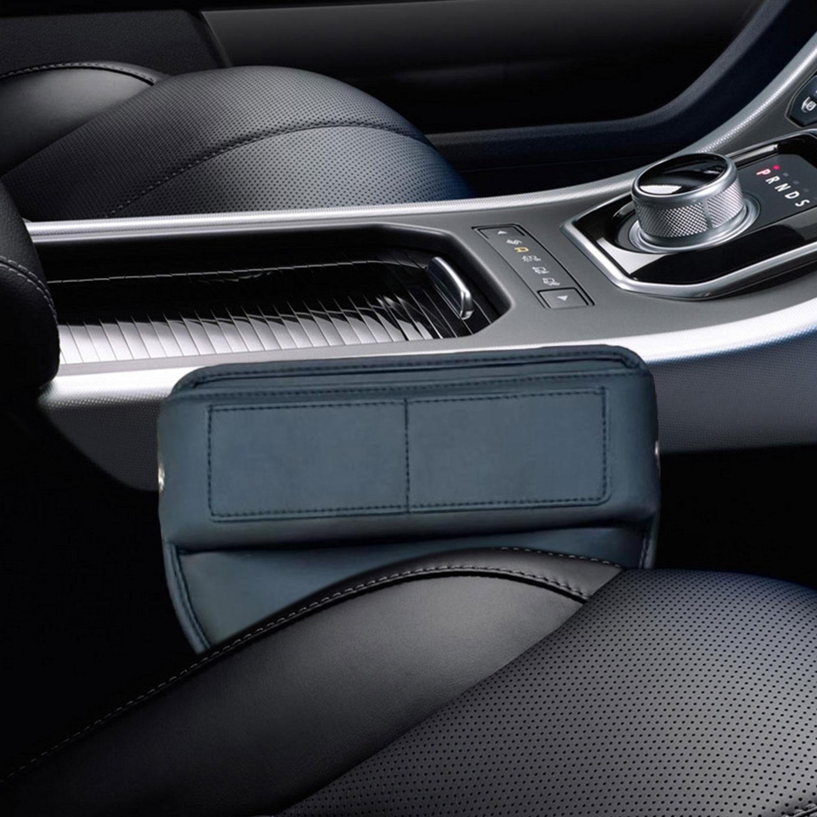 Car Side Seat Gaps Filler Auto Console Side Storage Box Front Seat Organizer