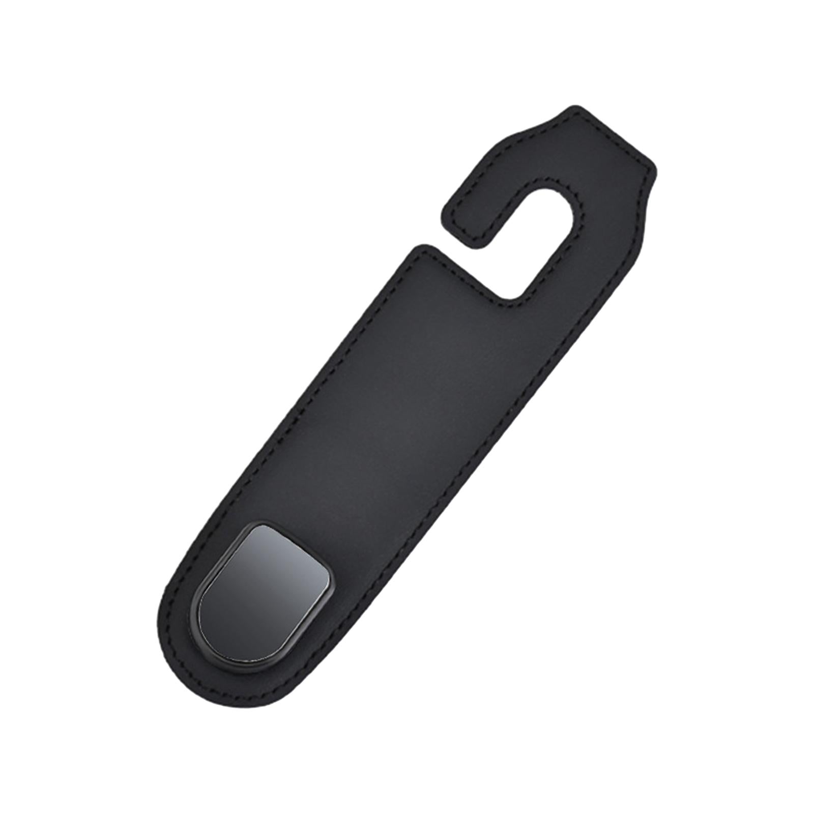 Car Seat Headrest Hook Multipurpose Portable for Umbrellas Coats Purses Black