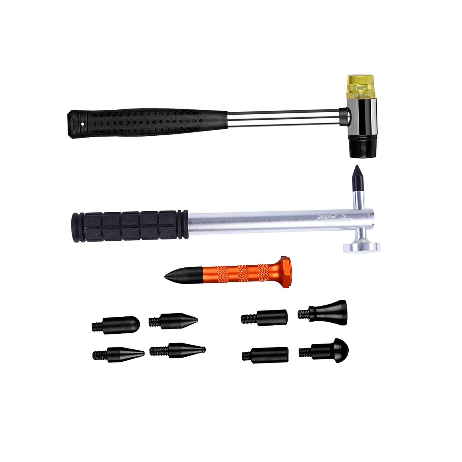 Car Body Dent Repair Tool Kit with 9 Shapes Tips for Vehicle SUV Sturdy