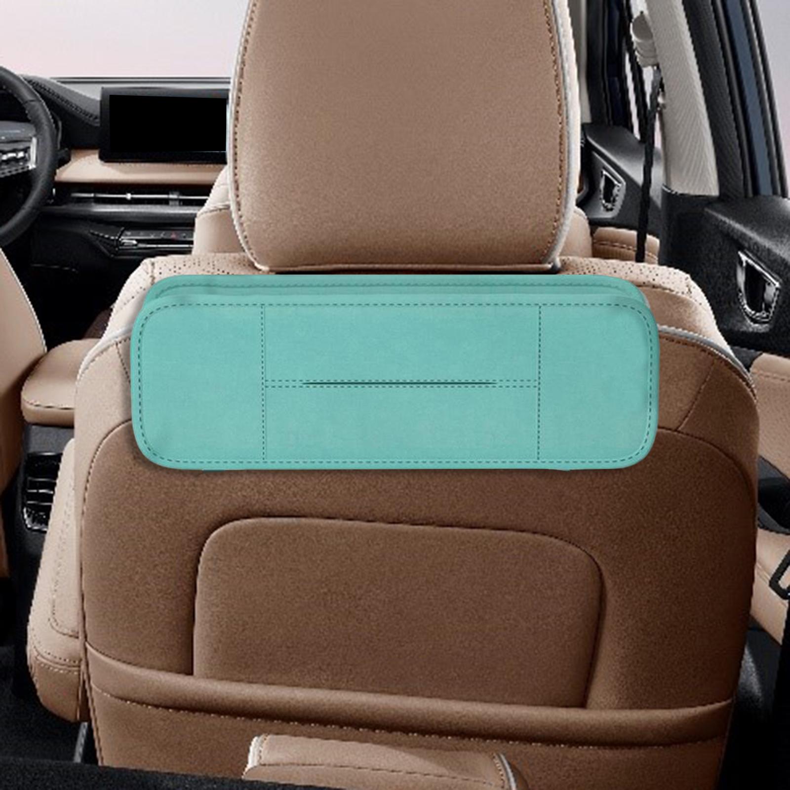 Car Seat Back Organizer Stylish Waterproof Seat Back Organizer Tissue Holder green