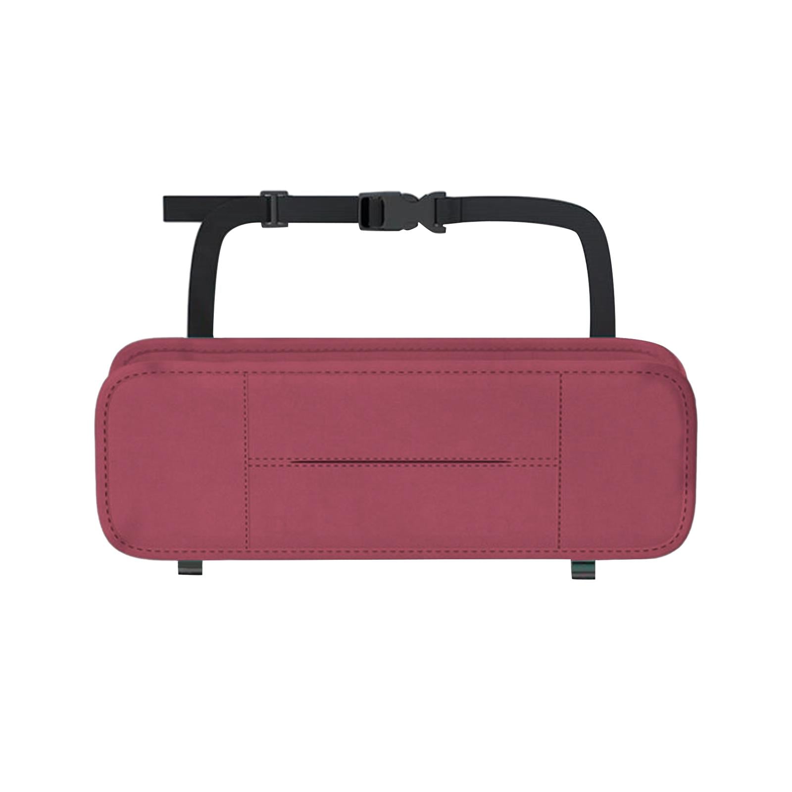 Car Seat Back Organizer Stylish Waterproof Seat Back Organizer Tissue Holder red
