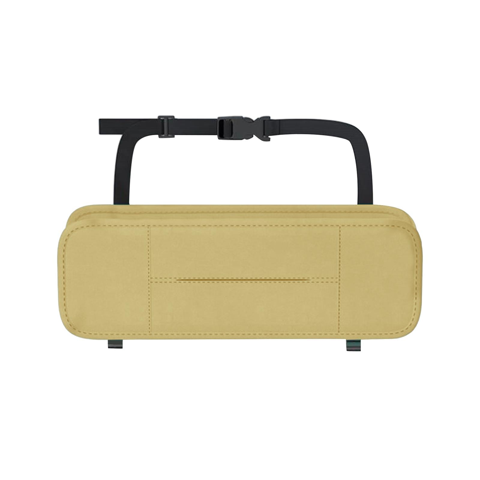 Car Seat Back Organizer Stylish Waterproof Seat Back Organizer Tissue Holder yellow