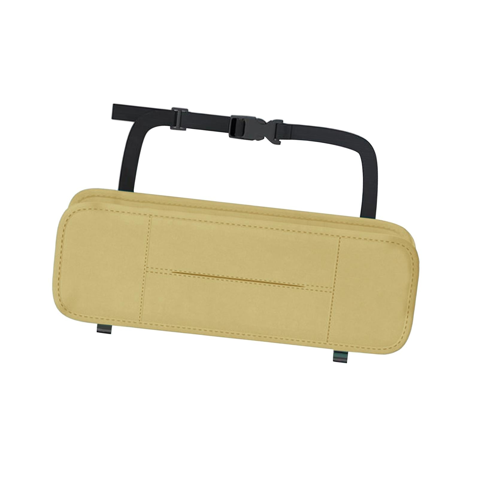 Car Seat Back Organizer Stylish Waterproof Seat Back Organizer Tissue Holder yellow