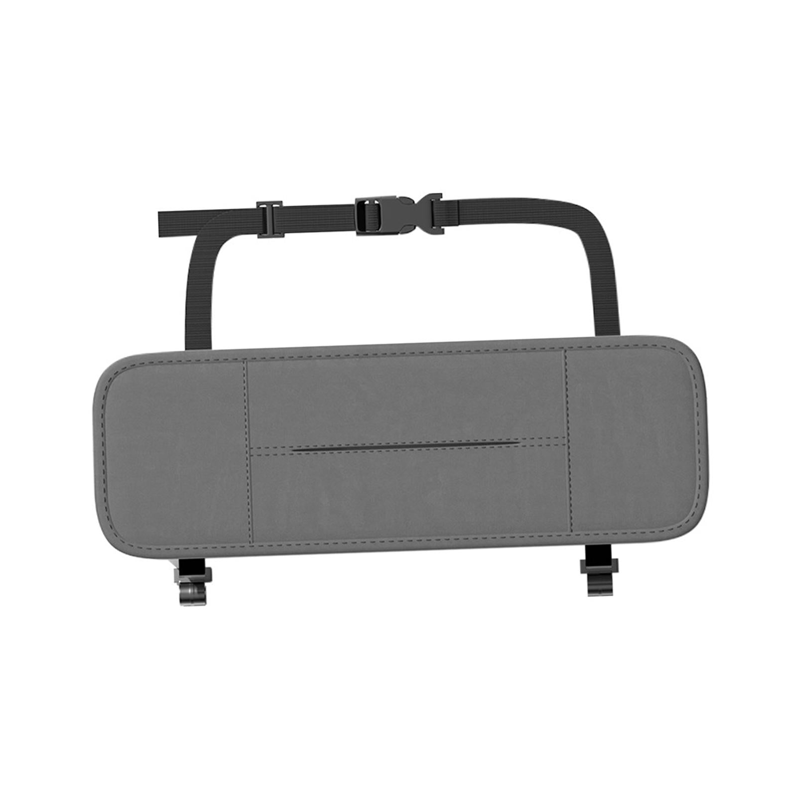 Car Seat Back Organizer Stylish Waterproof Seat Back Organizer Tissue Holder grey