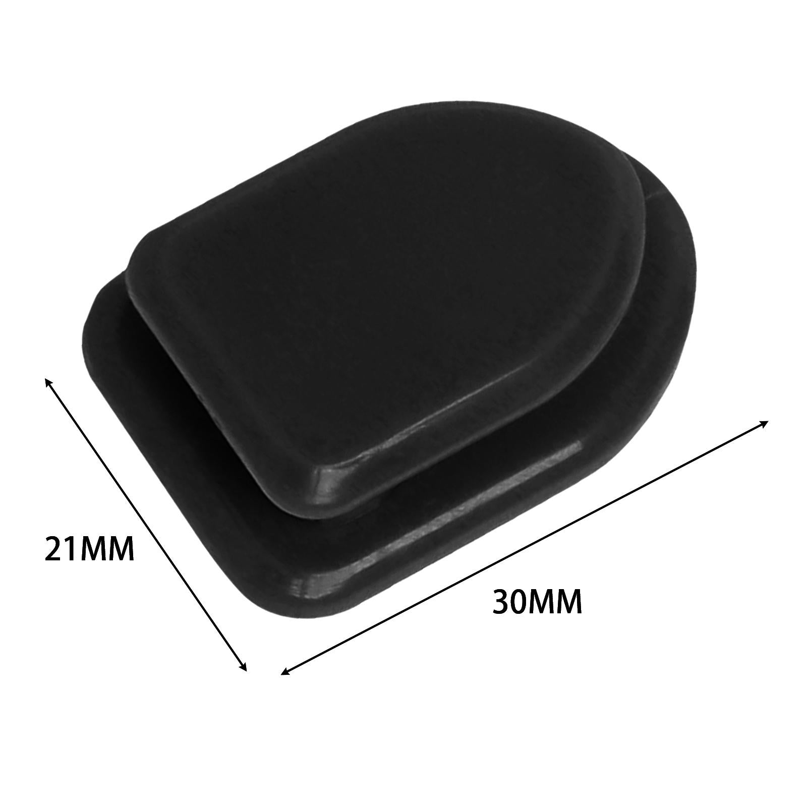 5Pcs Car Mini Hooks USB Cable Organizer Hanger for Cable Keys Headphone Black