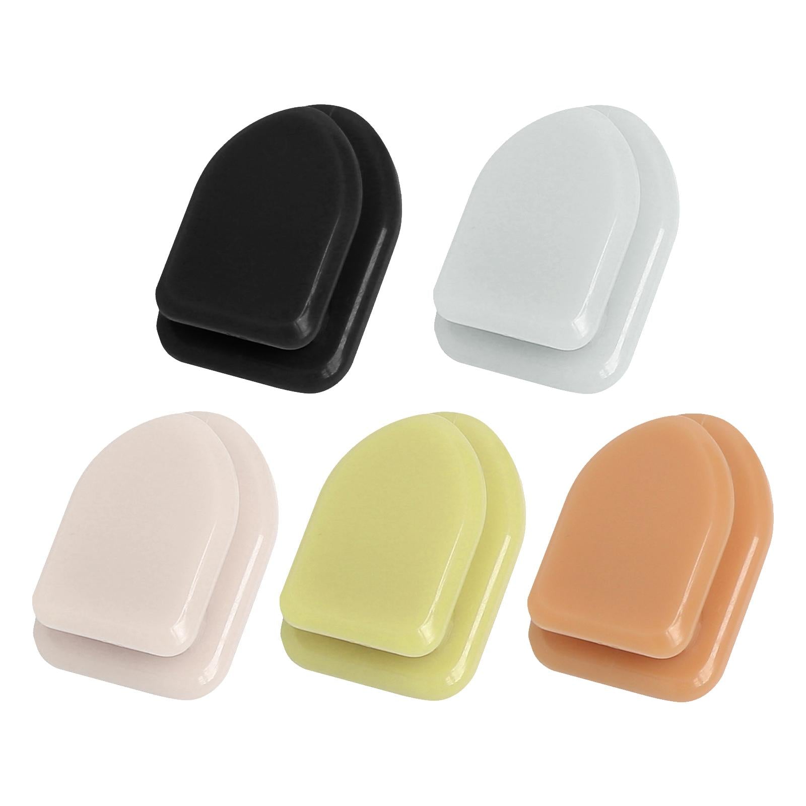 5Pcs Car Mini Hooks USB Cable Organizer Hanger for Cable Keys Headphone Black