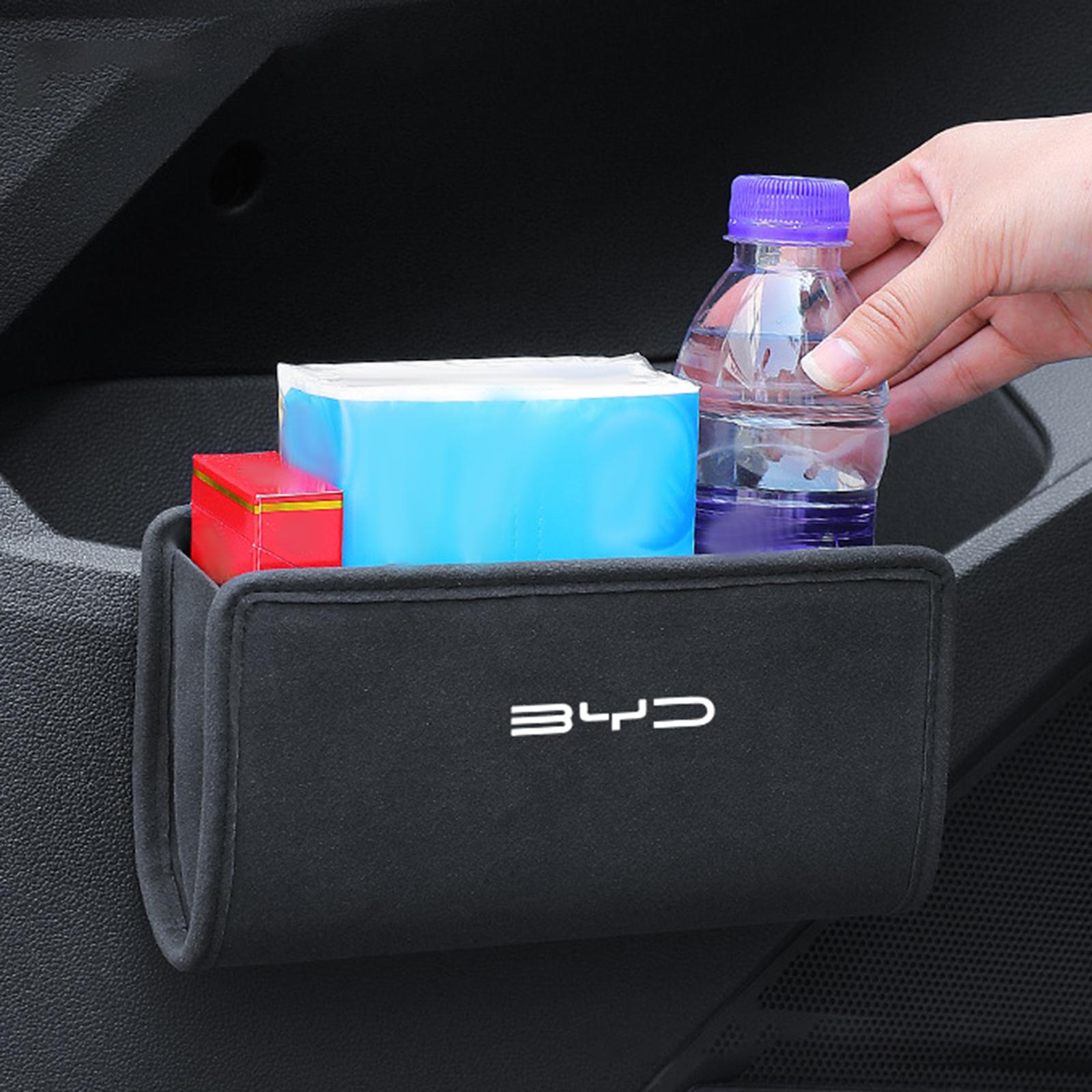 Headrest Car Trash Bin Vehicle Accessory Car Door Trash Bin for Byd Qin