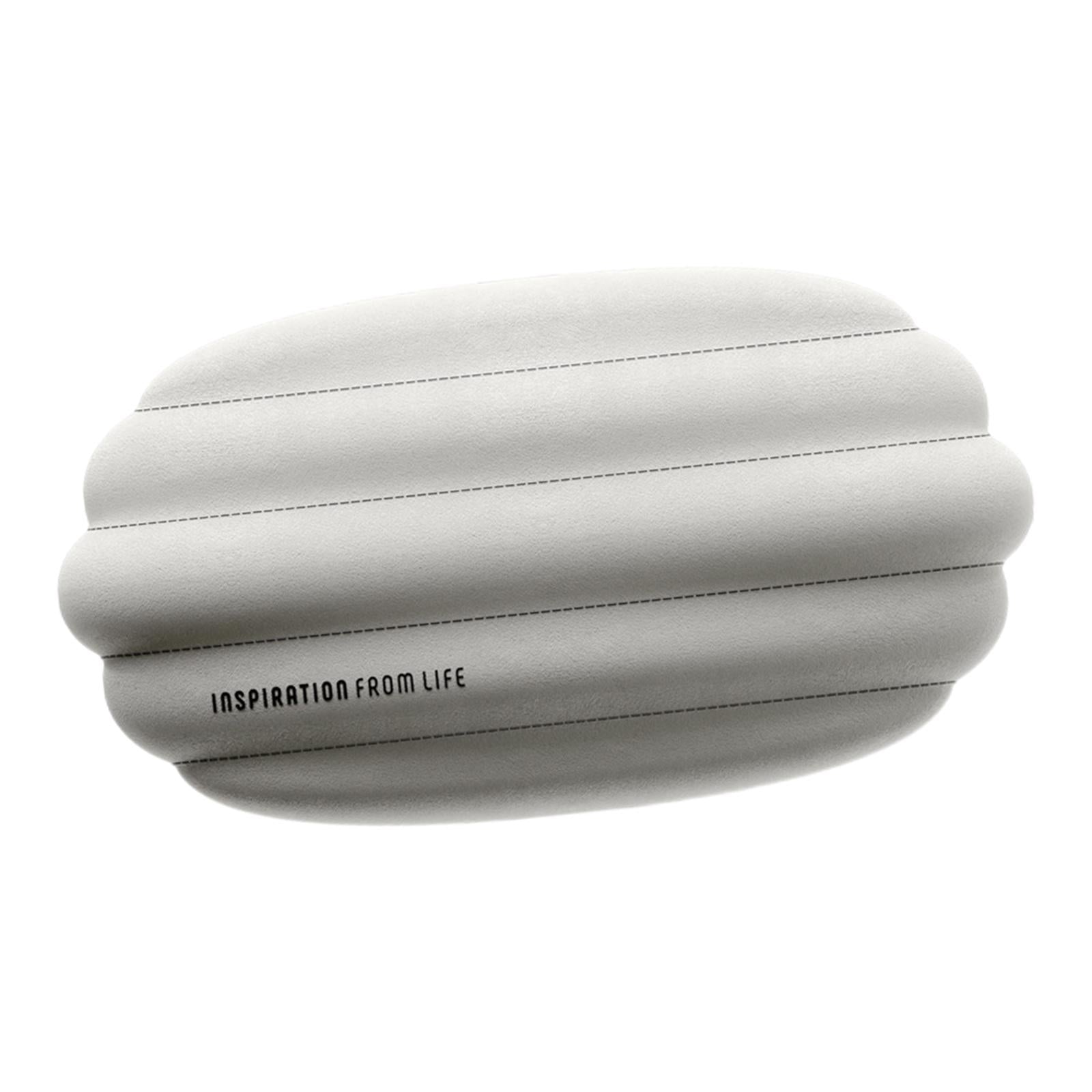 Air Headrest Pillow Interior Accessories Memory Foam Soft Seat Back Pillow Beige