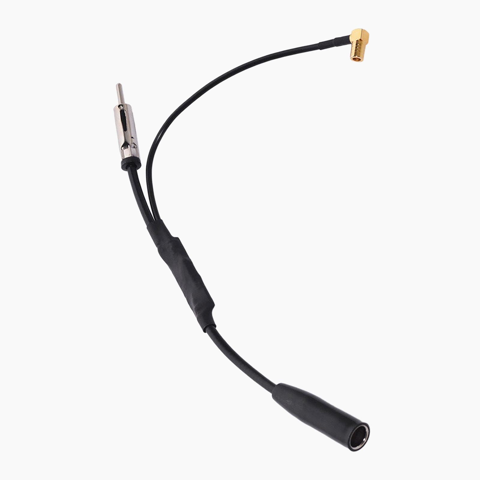 Smb Antenna Splitter FM AM DAB Car Radio Accessory DAB Aerial Splitter Cable