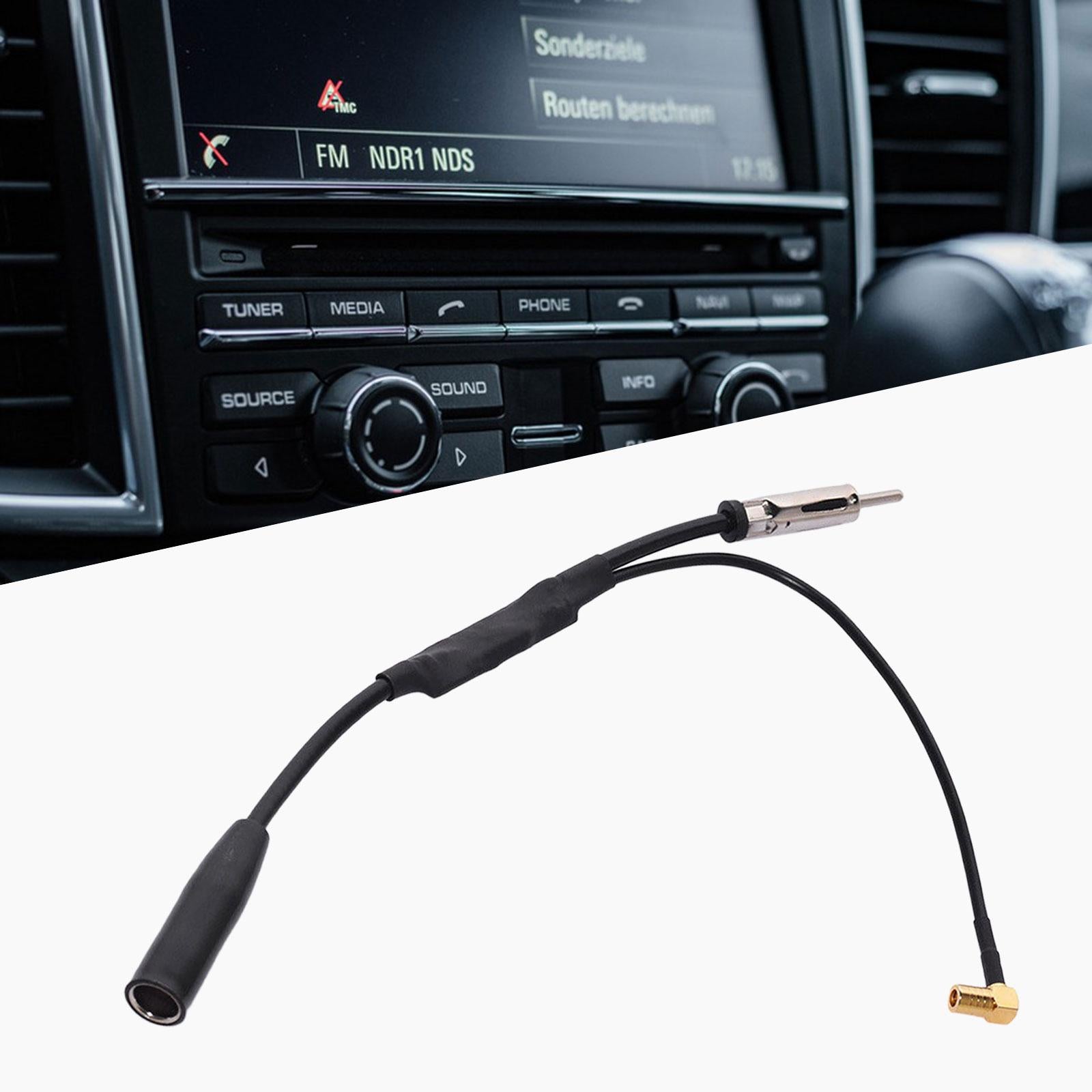 Smb Antenna Splitter FM AM DAB Car Radio Accessory DAB Aerial Splitter Cable