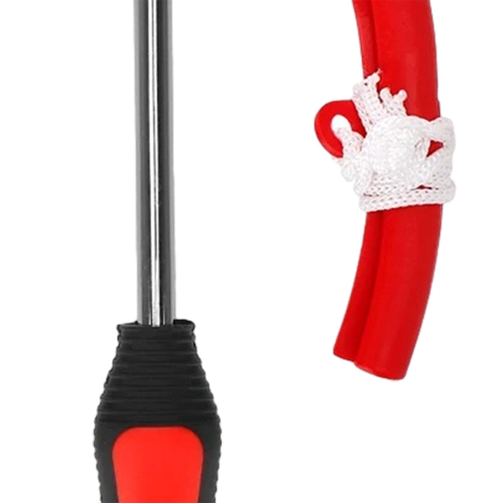 3 Pieces Tire Spoon Lever Motorcycle Tire Changing Tools Bike Tire Lever Set Red