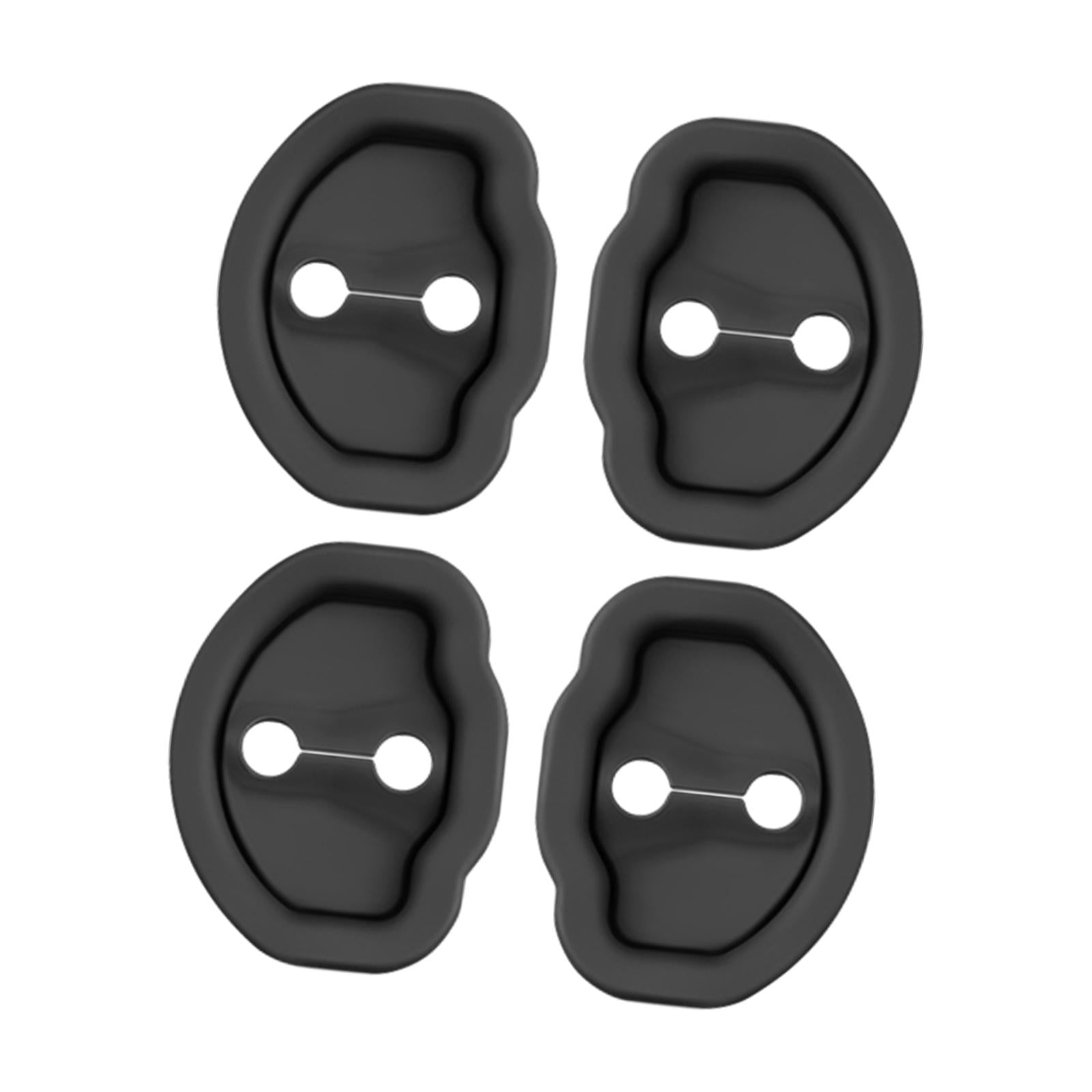 4Pcs Car Door Lock latches Cover Protector Compatible for Tesla Model 3