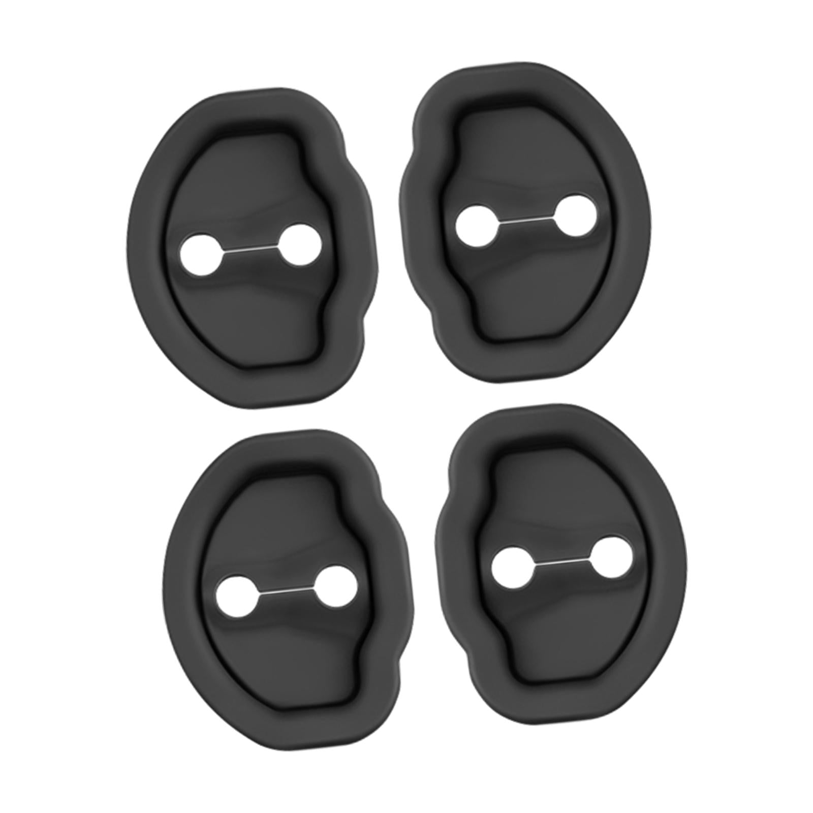 4Pcs Car Door Lock latches Cover Protector Compatible for Tesla Model 3