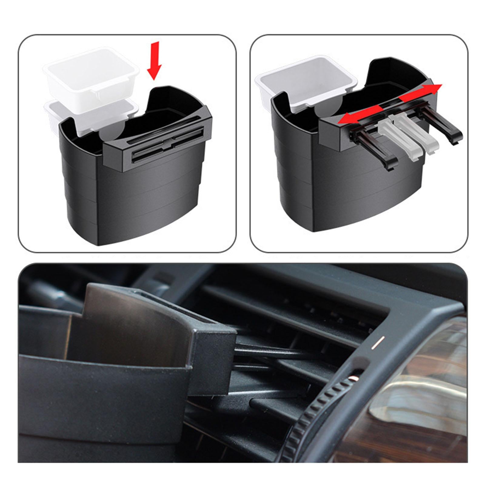Car Air Vent French Fry Holder Vent Organizer Pocket for Glasses Wallet