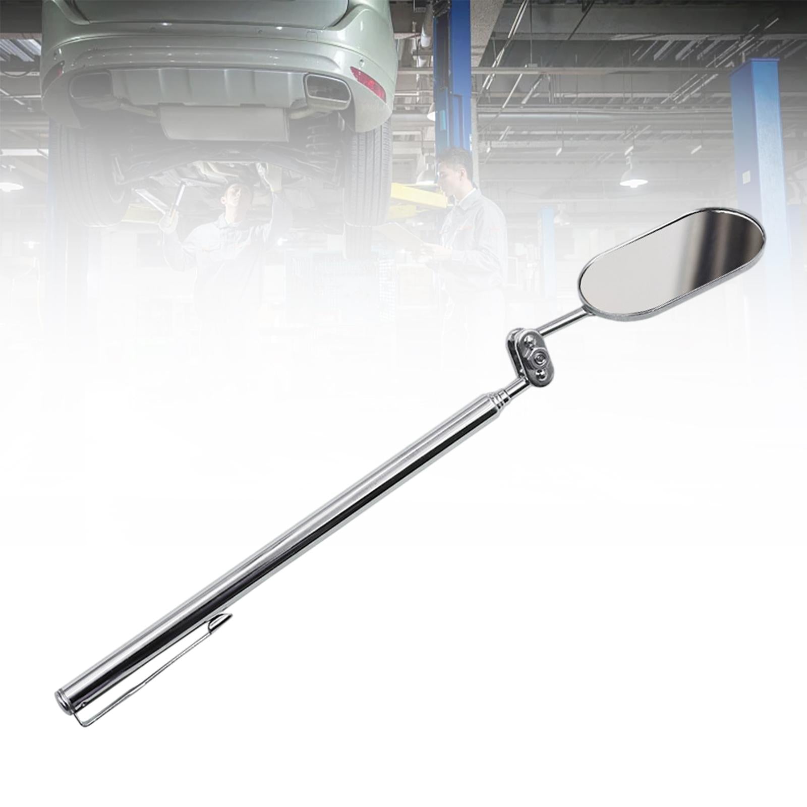 3xTelescoping Inspection Mirror 360 Swivel Multipurpose Metal Mechanics Mirror