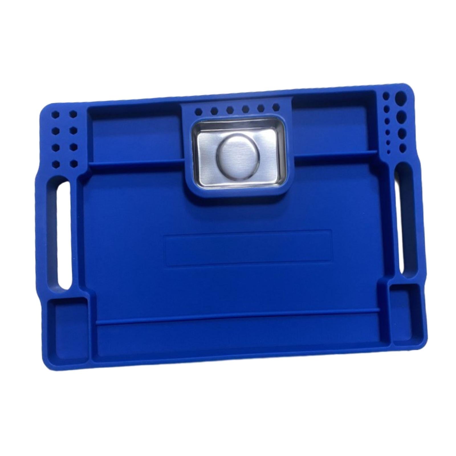Silicone Tool Tray Fixing Nonslip Tool Mat for Welding Hobbies Workshop