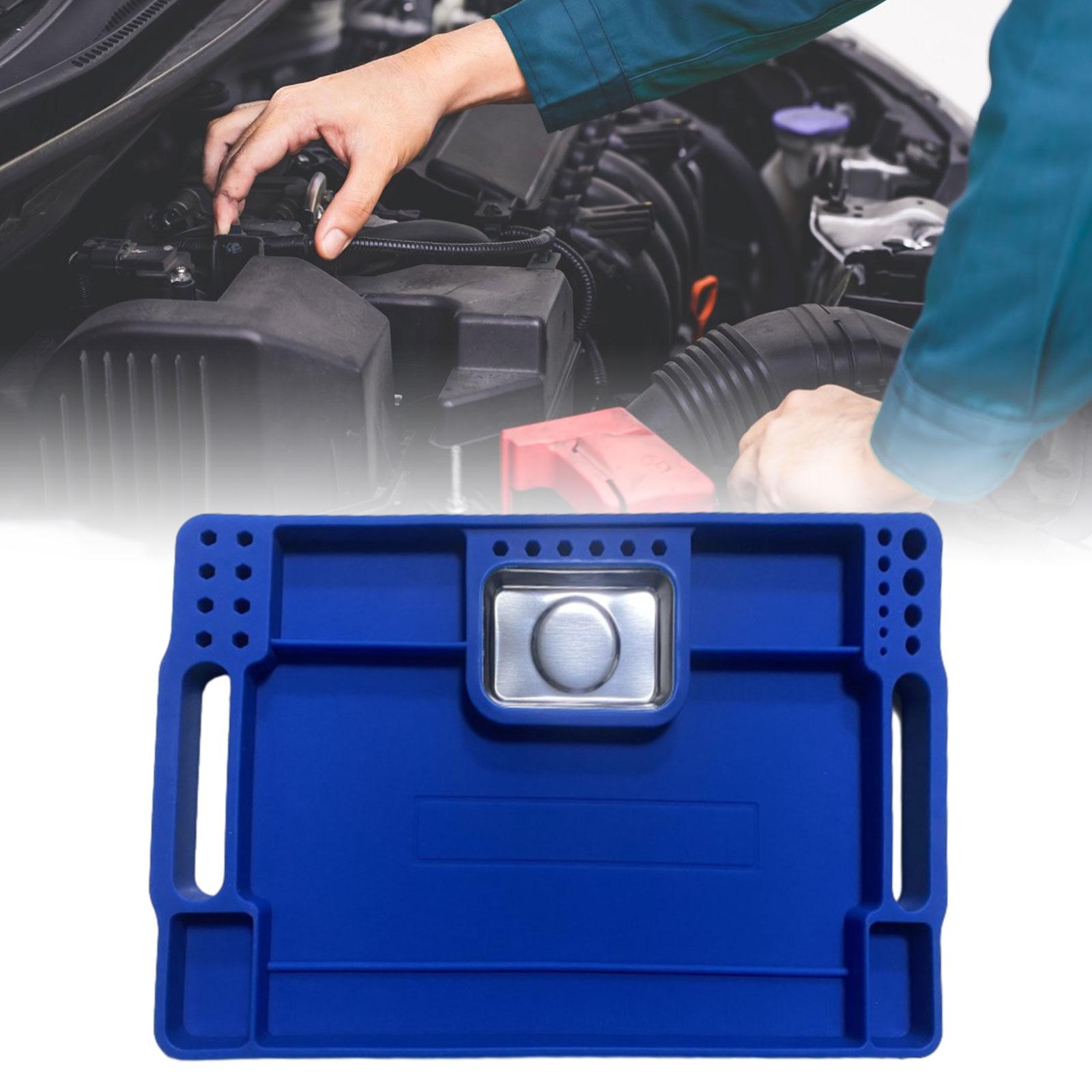 Silicone Tool Tray Fixing Nonslip Tool Mat for Welding Hobbies Workshop