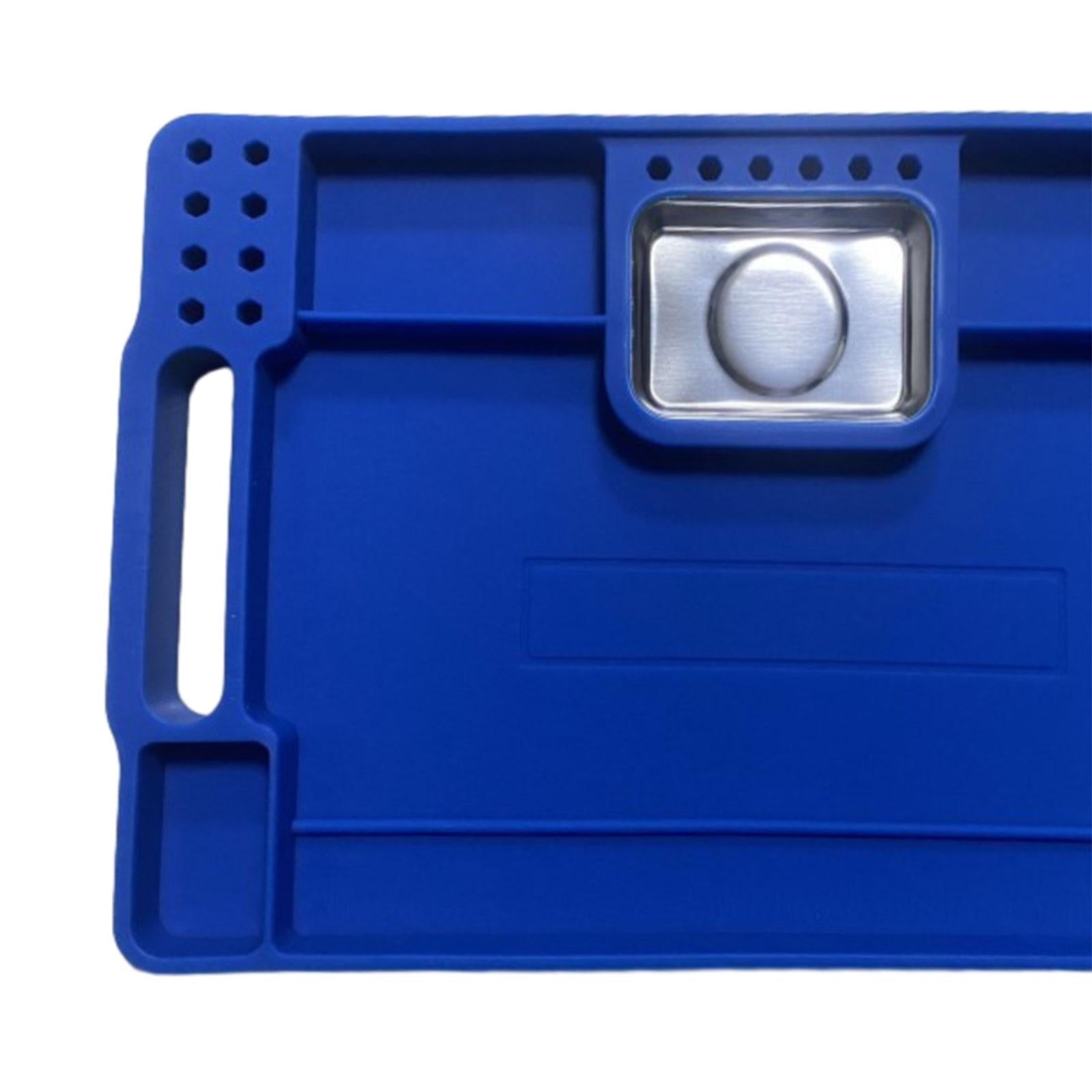 Silicone Tool Tray Fixing Nonslip Tool Mat for Welding Hobbies Workshop