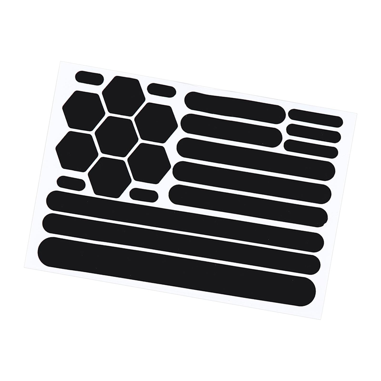 Motorcycle Sticker Protection Reflective Stickers for Helmet Cars Bikes